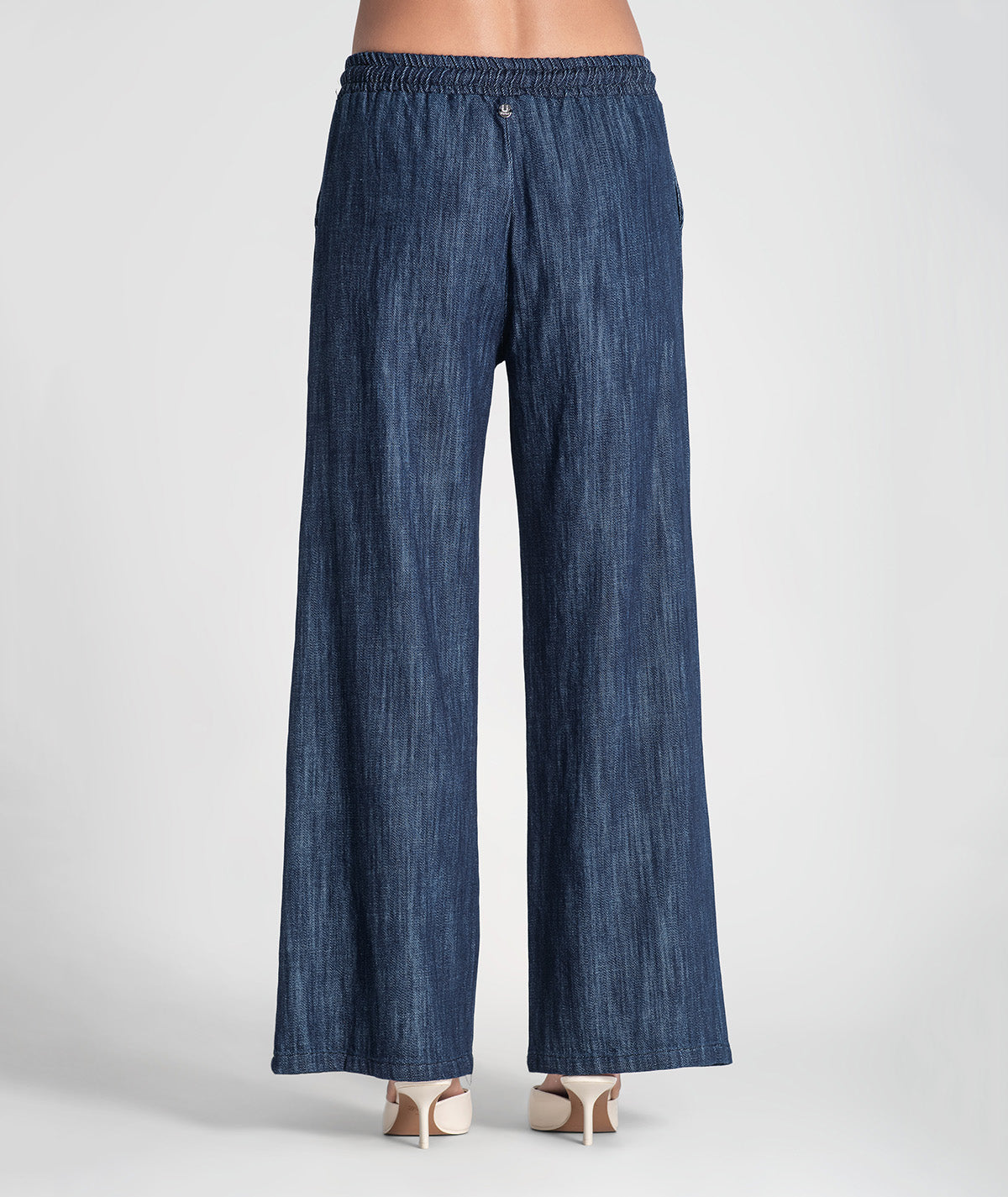 Calças tencel com cordão 6454