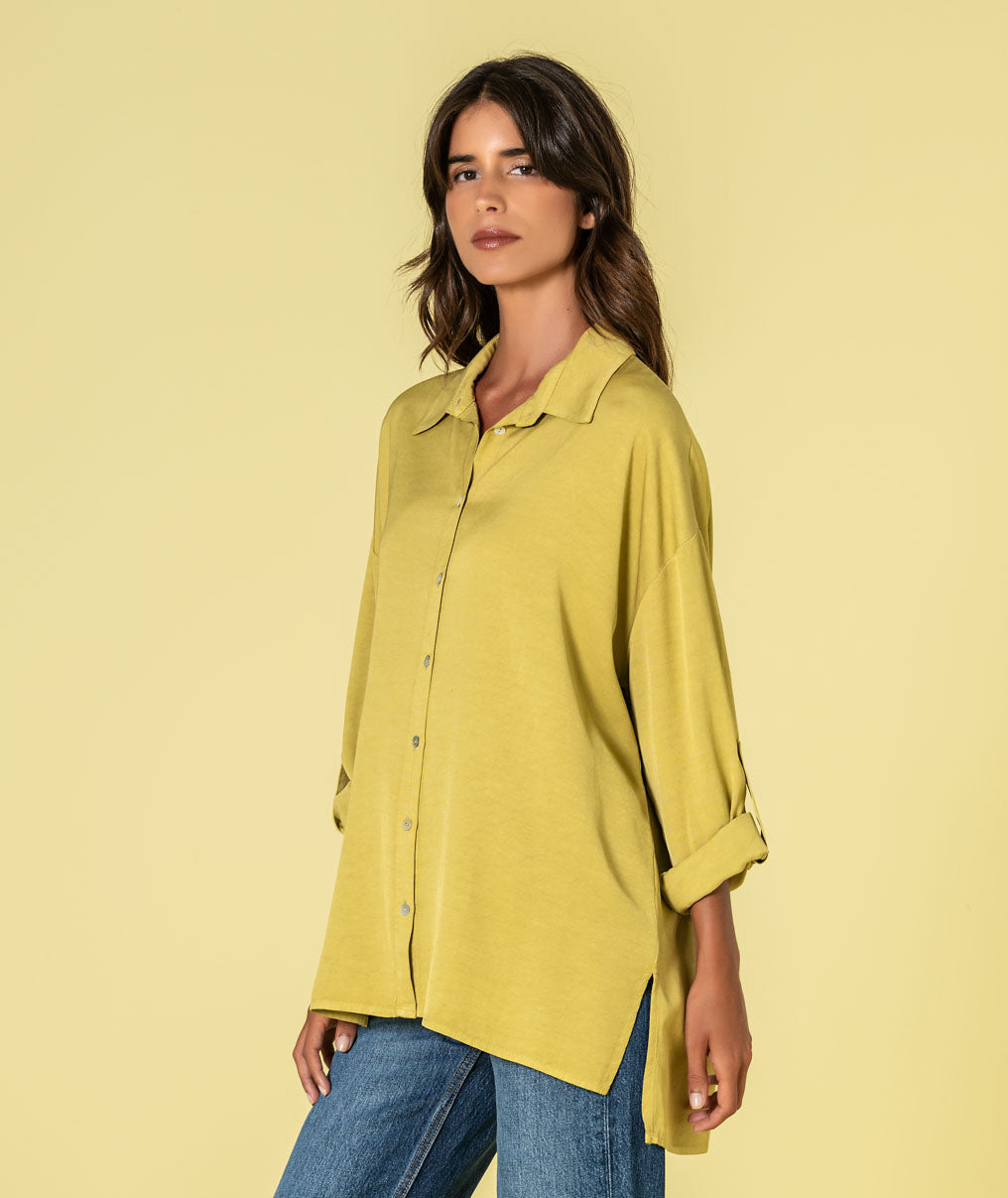 Camisa comprida com mangas ajustáveis 6494