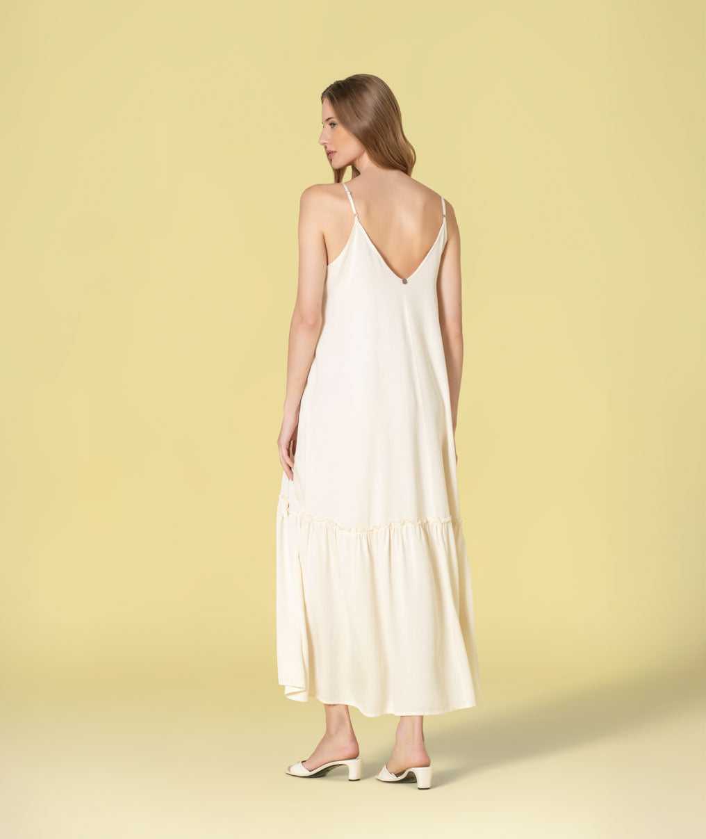 Vestido alças finas 6496
