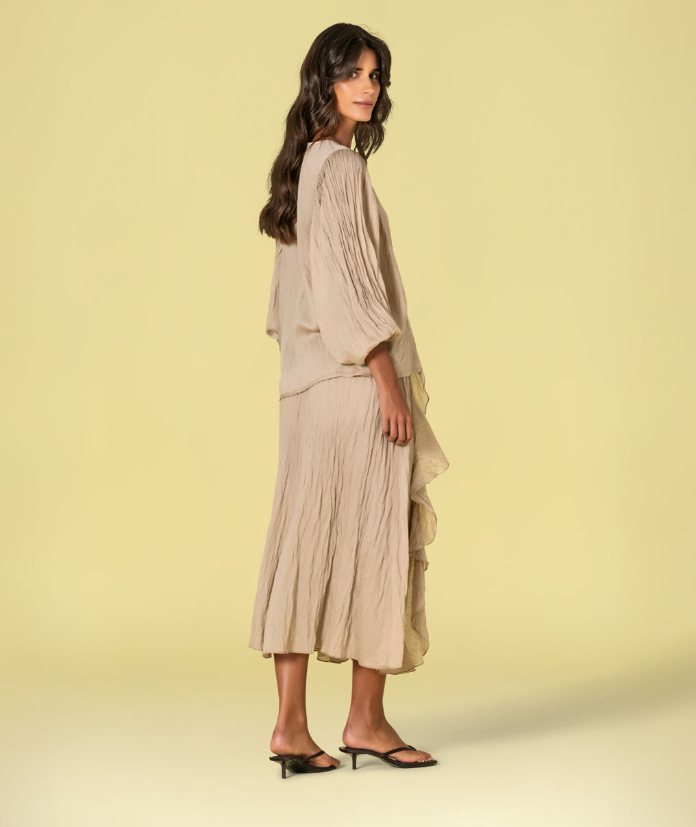 Blusa decote redondo 6506