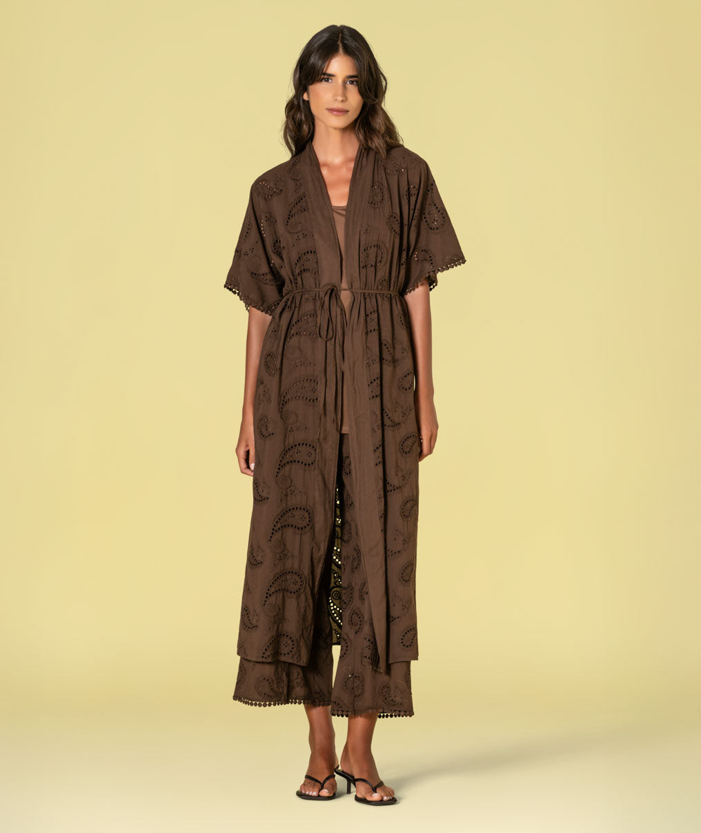 Kimono bordado inglês 6515