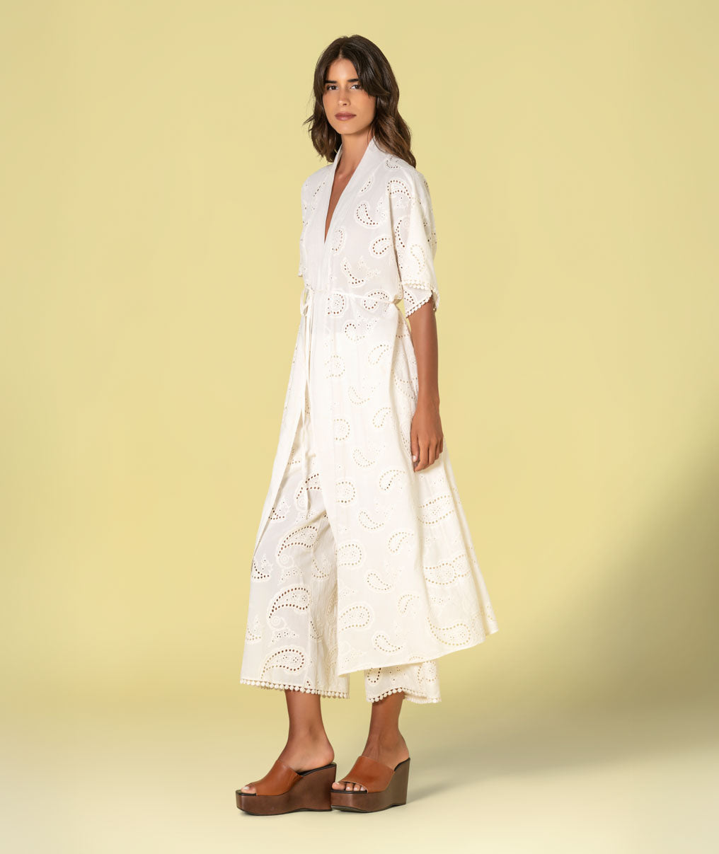 Kimono bordado inglês 6515