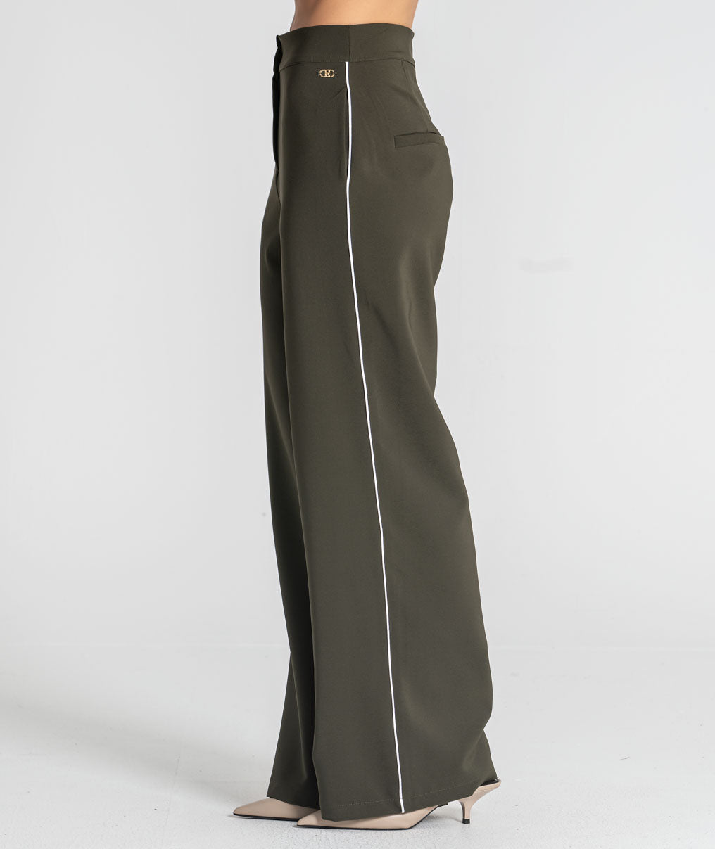 Trousers with side stripe 6532