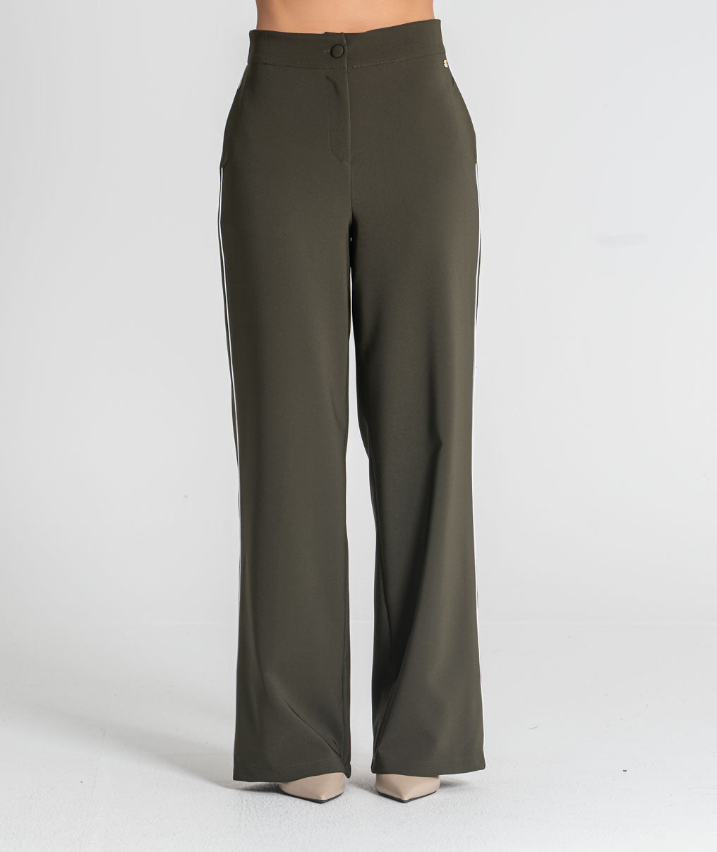Trousers with side stripe 6532