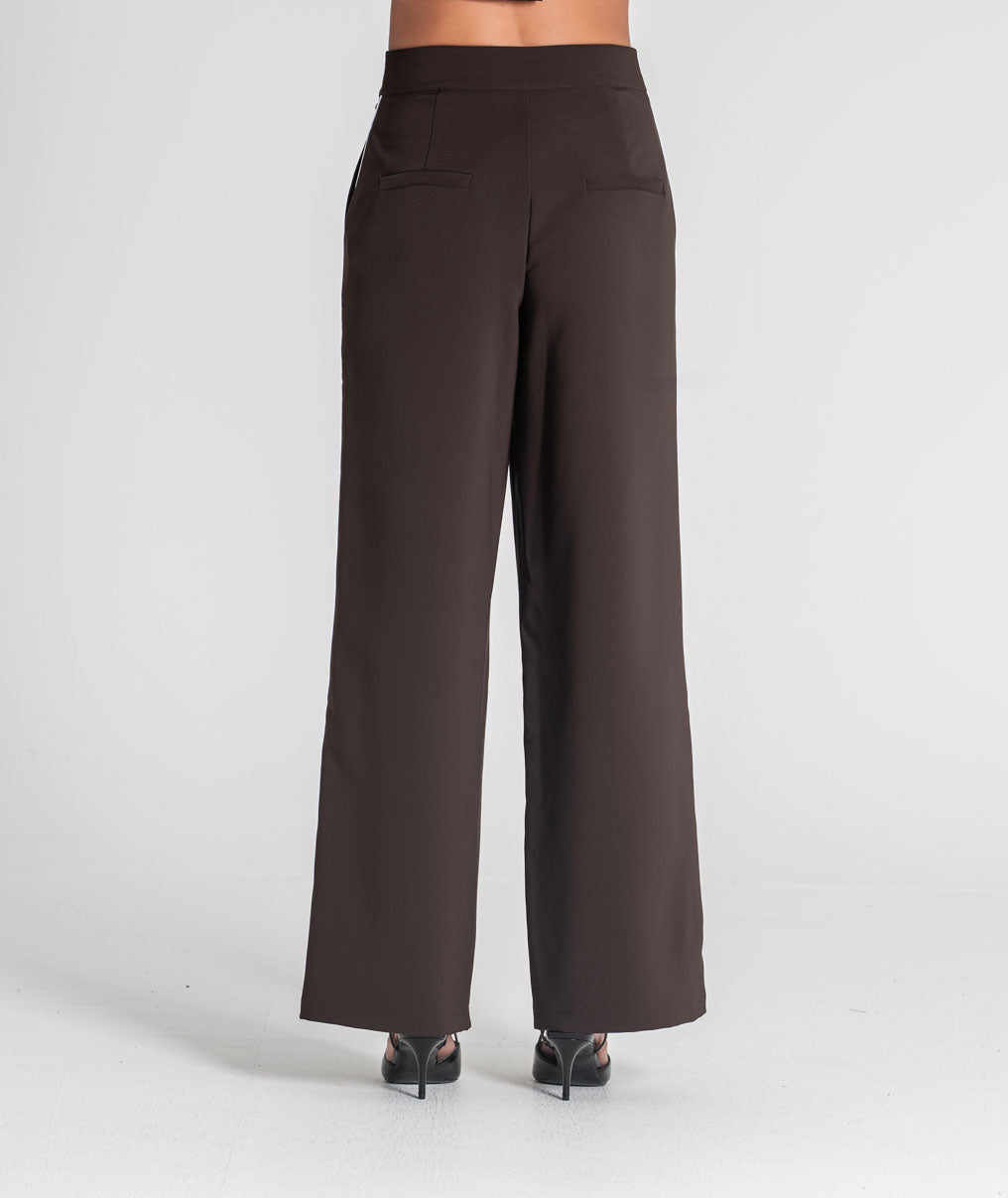 Trousers with side stripe 6532