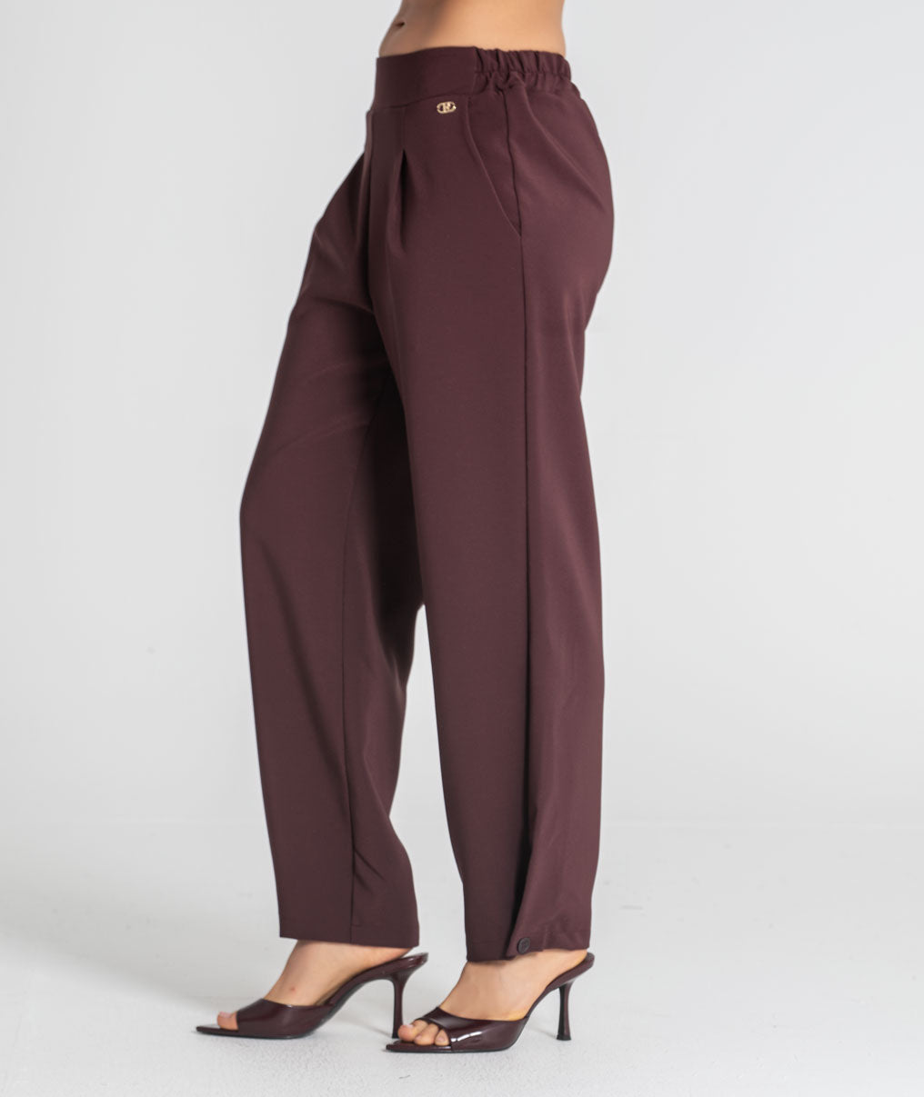 Trousers with buttons at the hem 6534