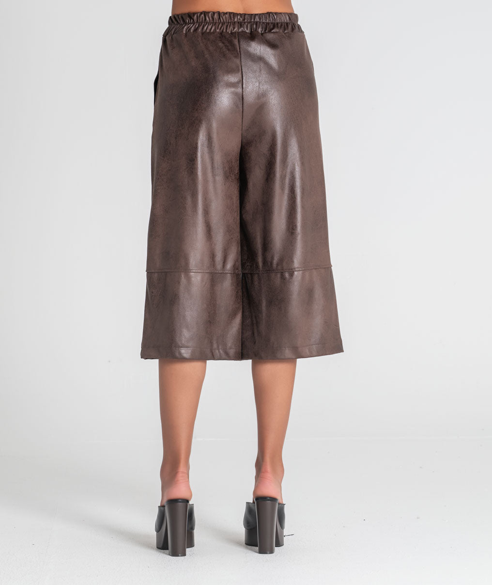 Elasticated shorts 6538