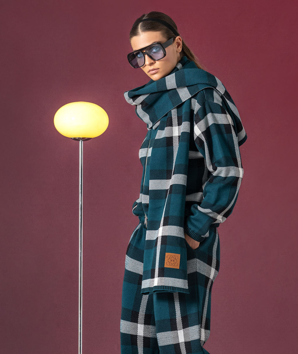 Checkered jacket 3542