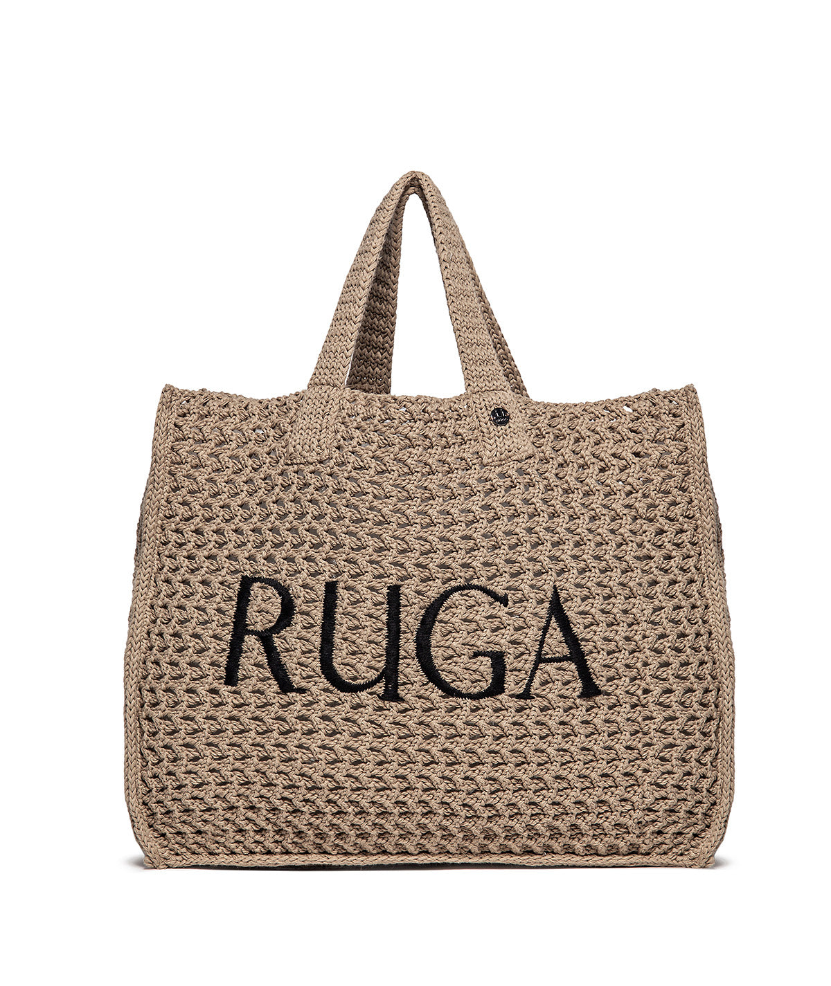 Embroidered wrinkle bag A054