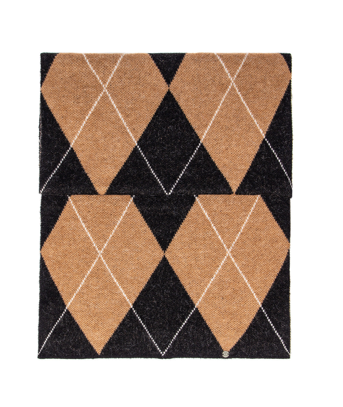 Diamond pattern scarf A059