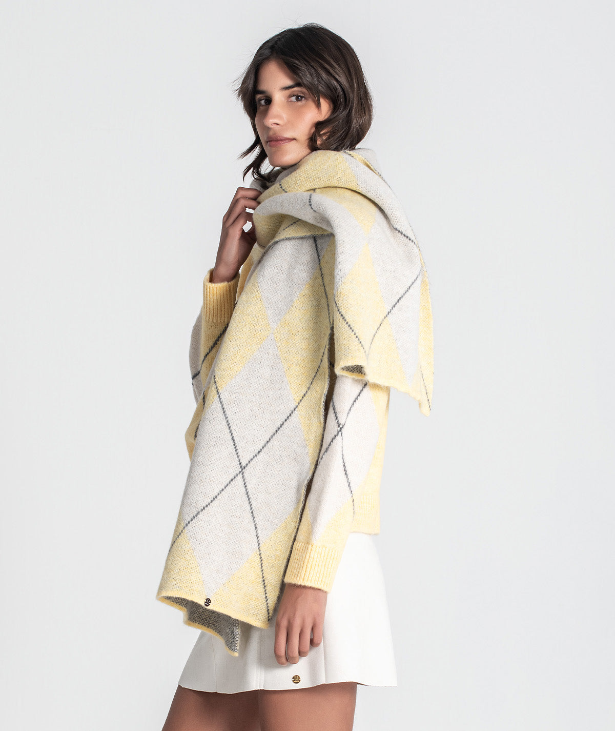 Cachecol losangos A059