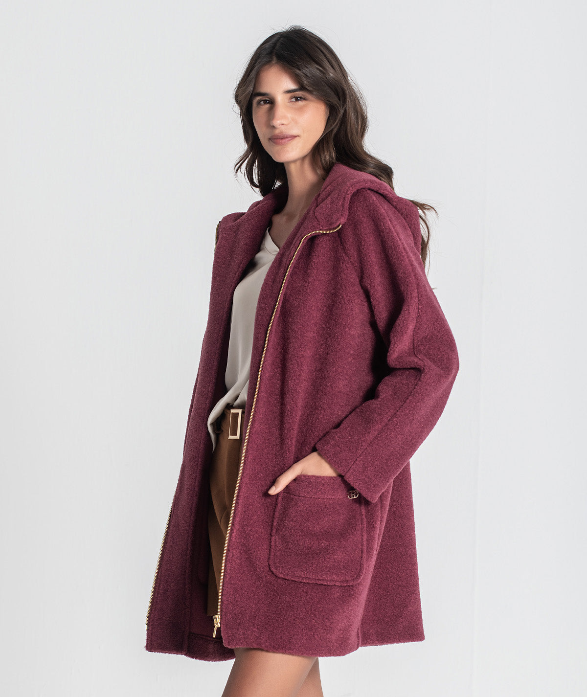 Casaco com fecho C202