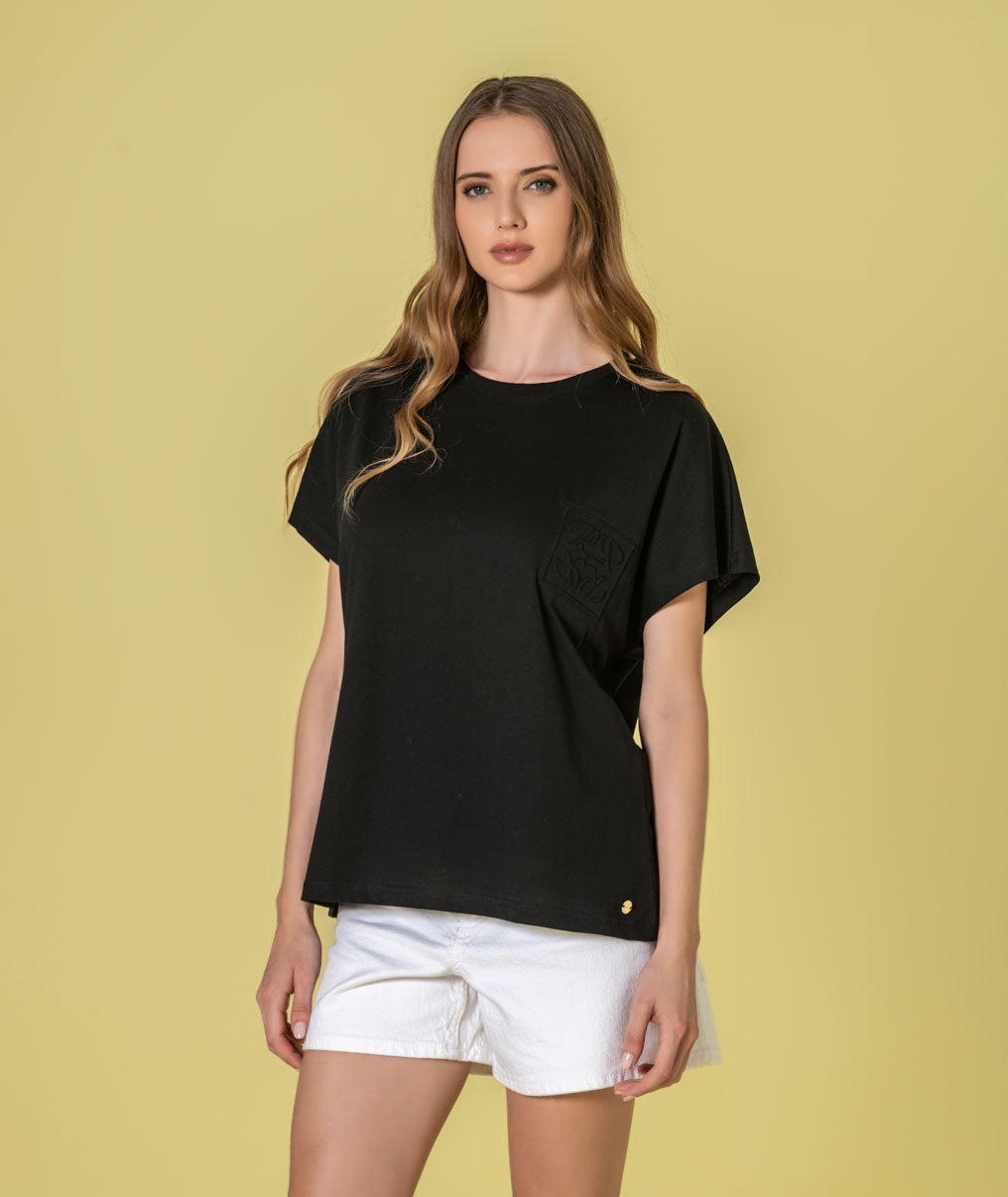 T-shirt com relevo rr T088