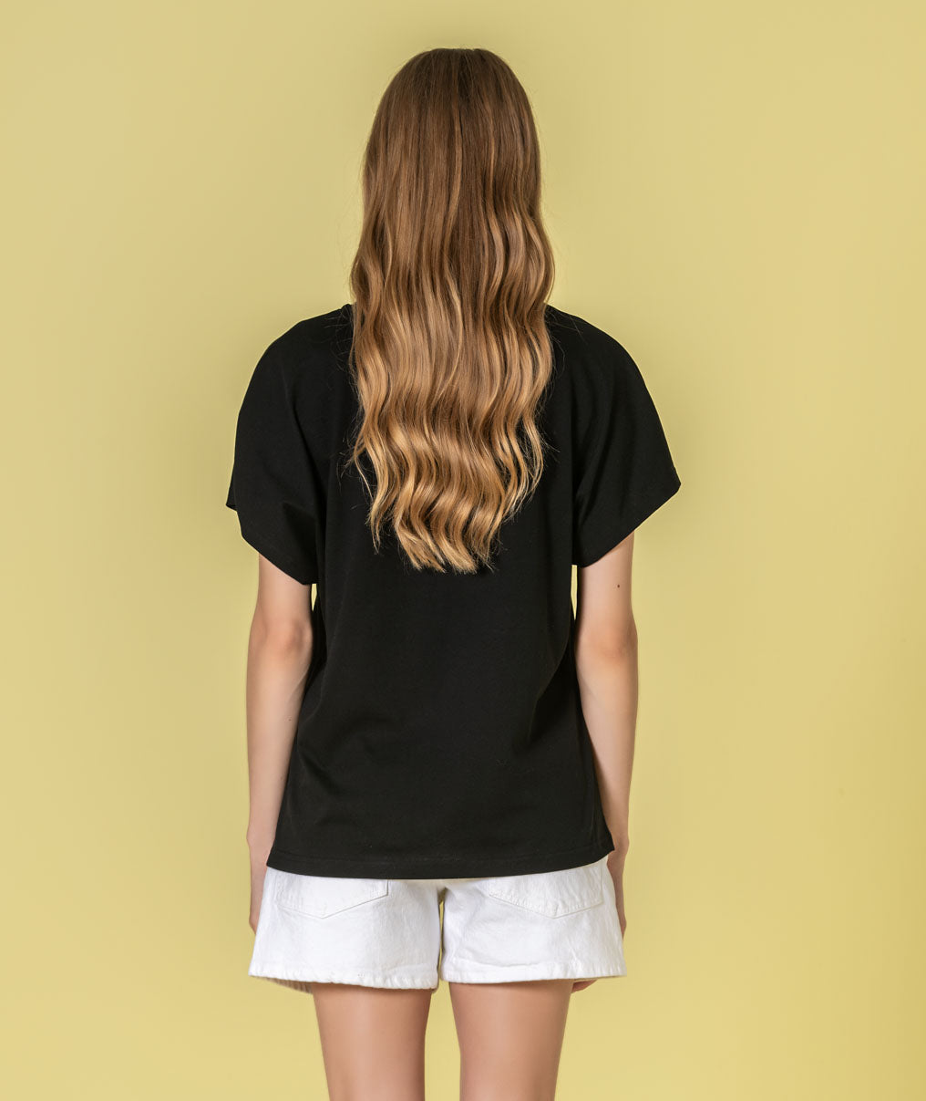 T-shirt com relevo rr T088
