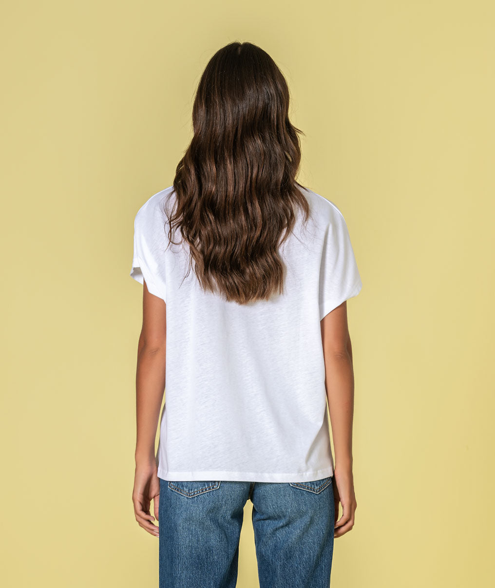 T-shirt com relevo rr T088