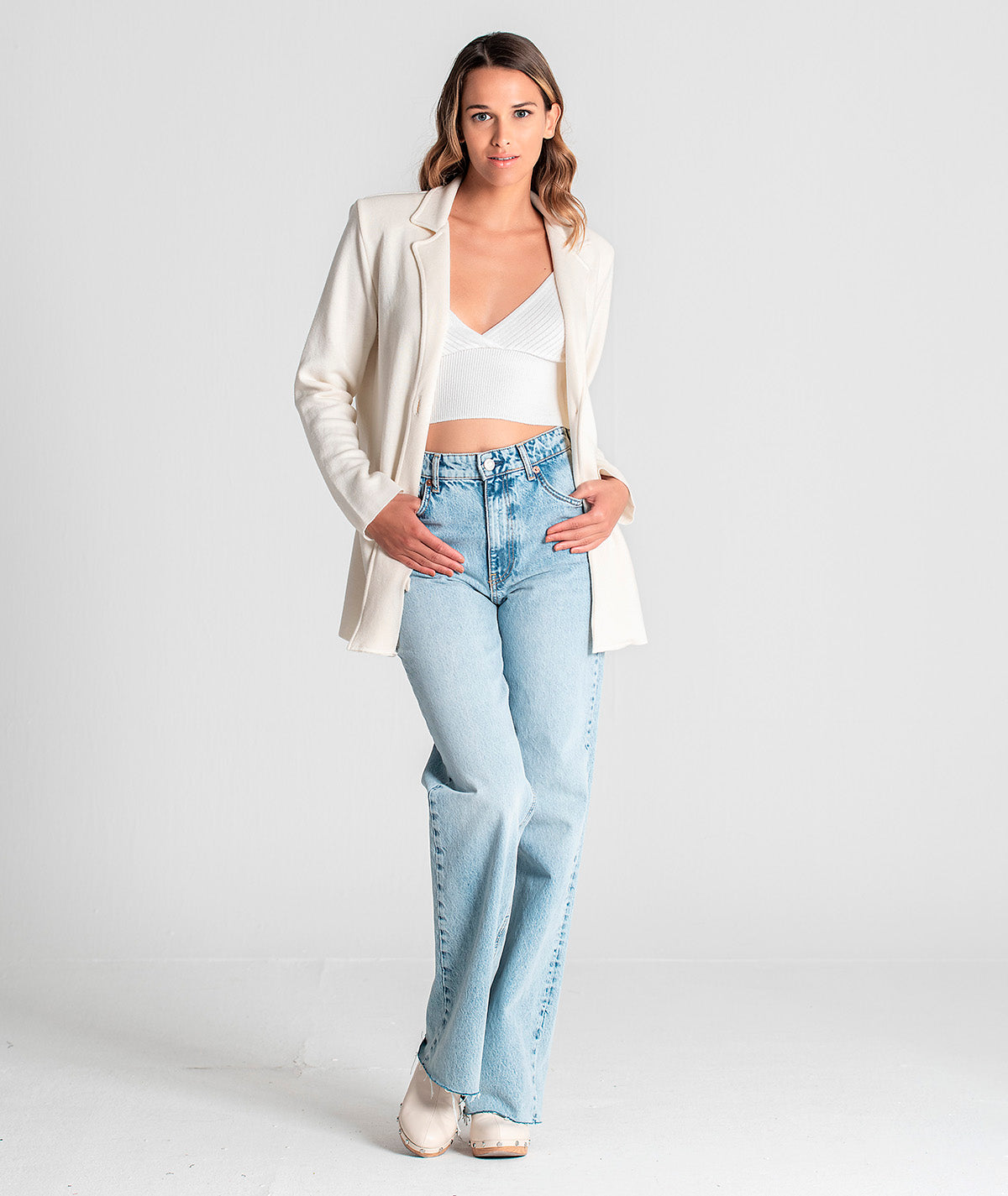 Blazer com botão 3121