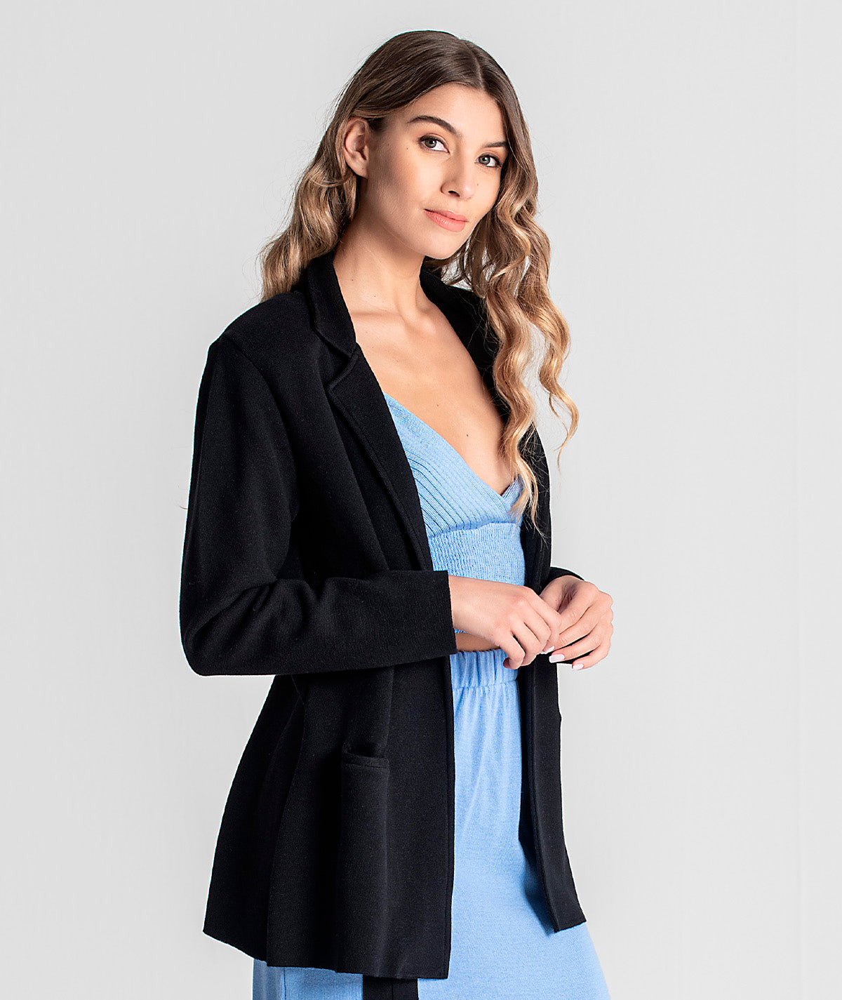 Blazer com botão 3121
