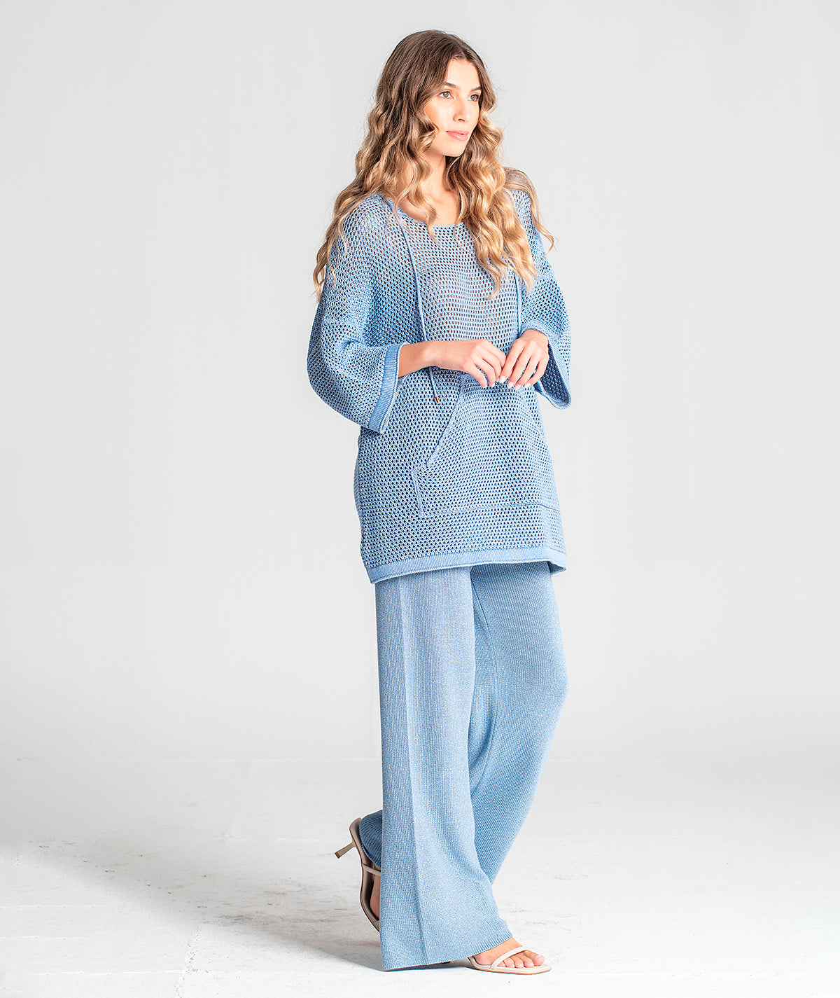 Camisola com brilho oversize 3127