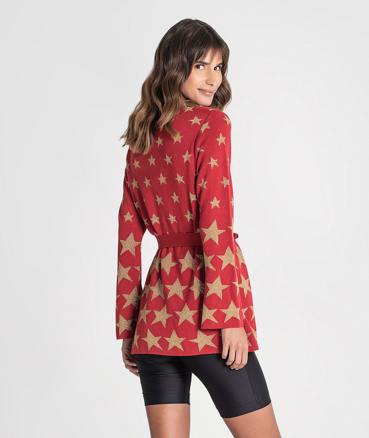 Casaco estrelas lurex 3233