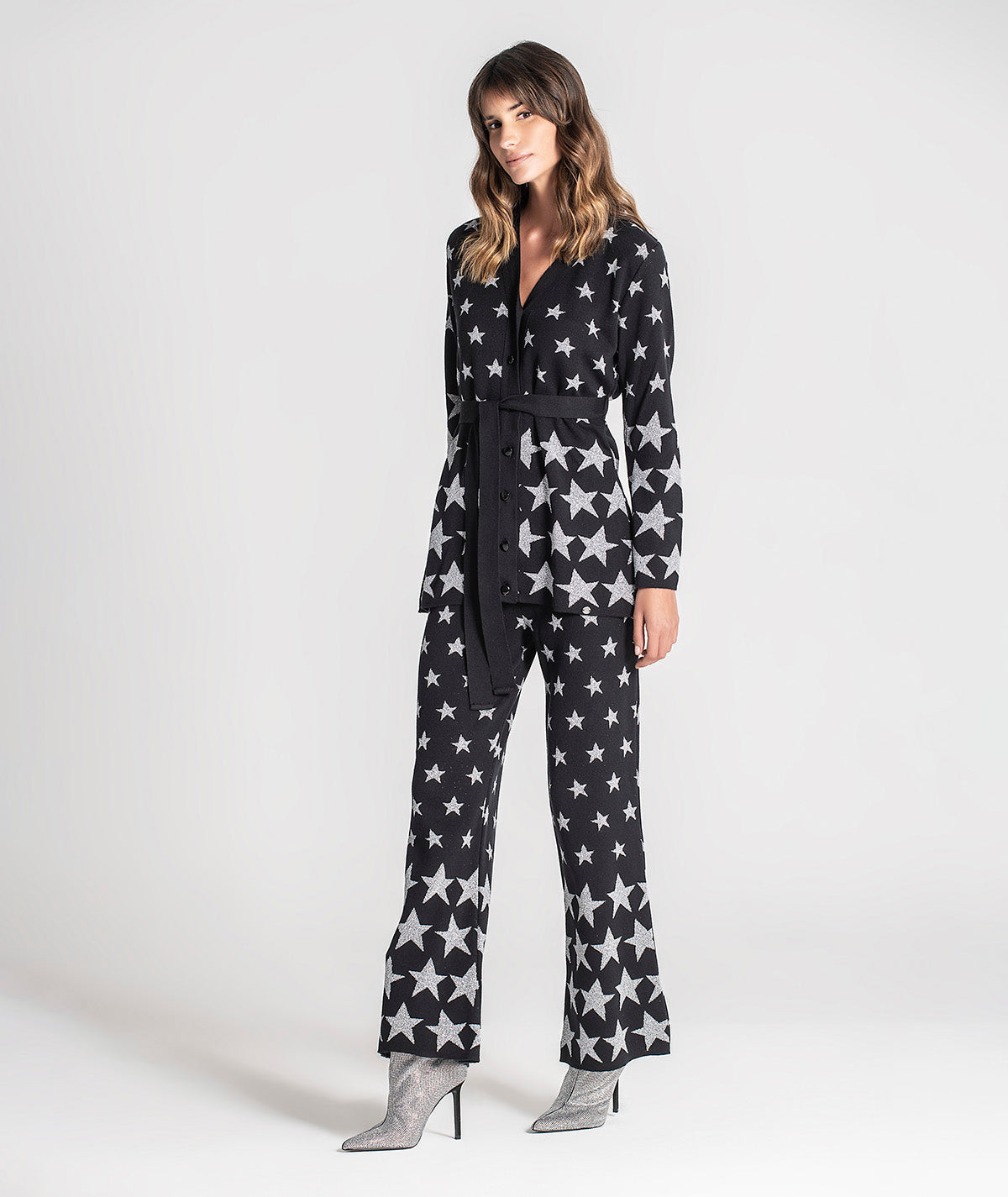 Casaco estrelas lurex 3233