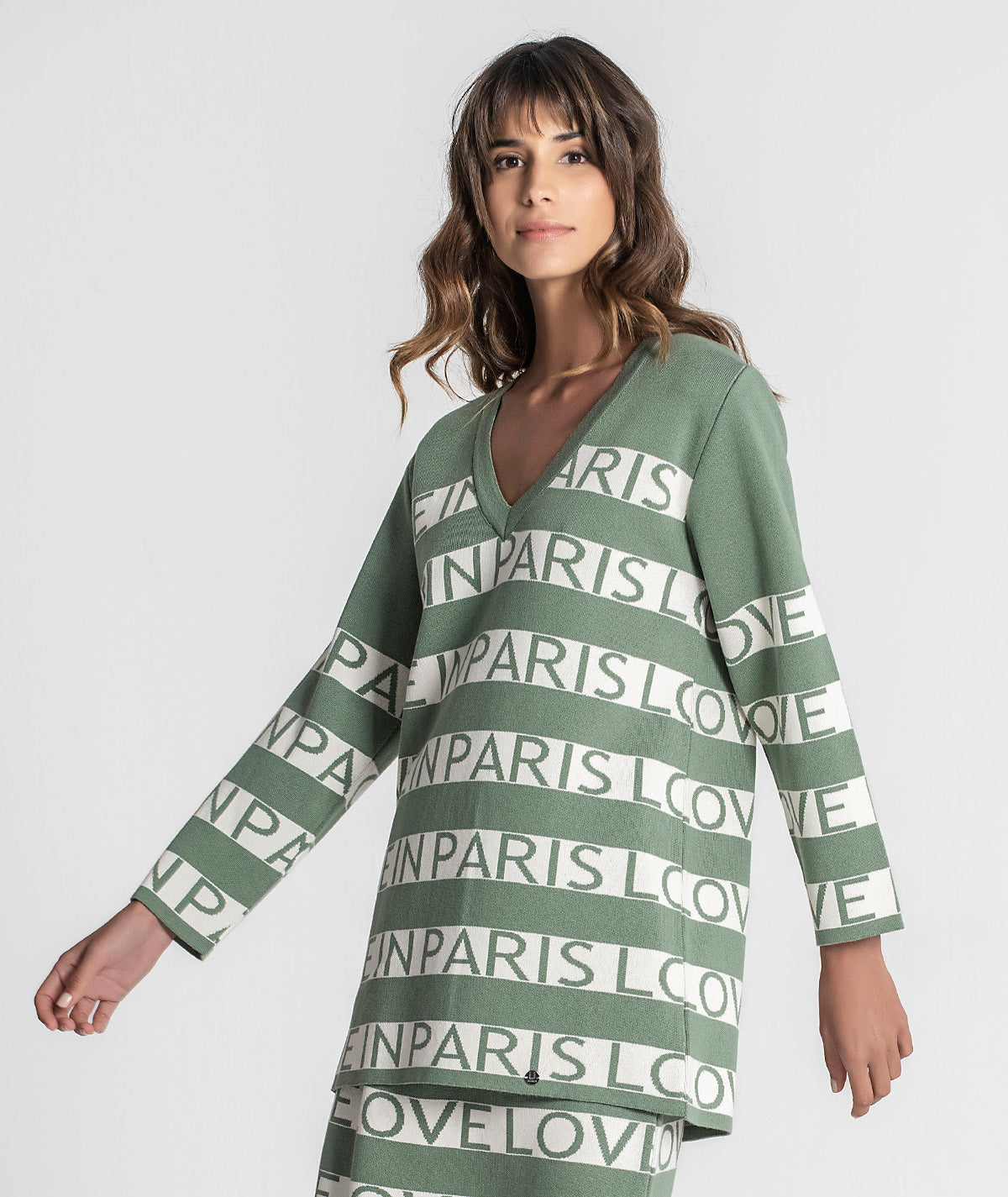 Camisola riscas love in paris 3273