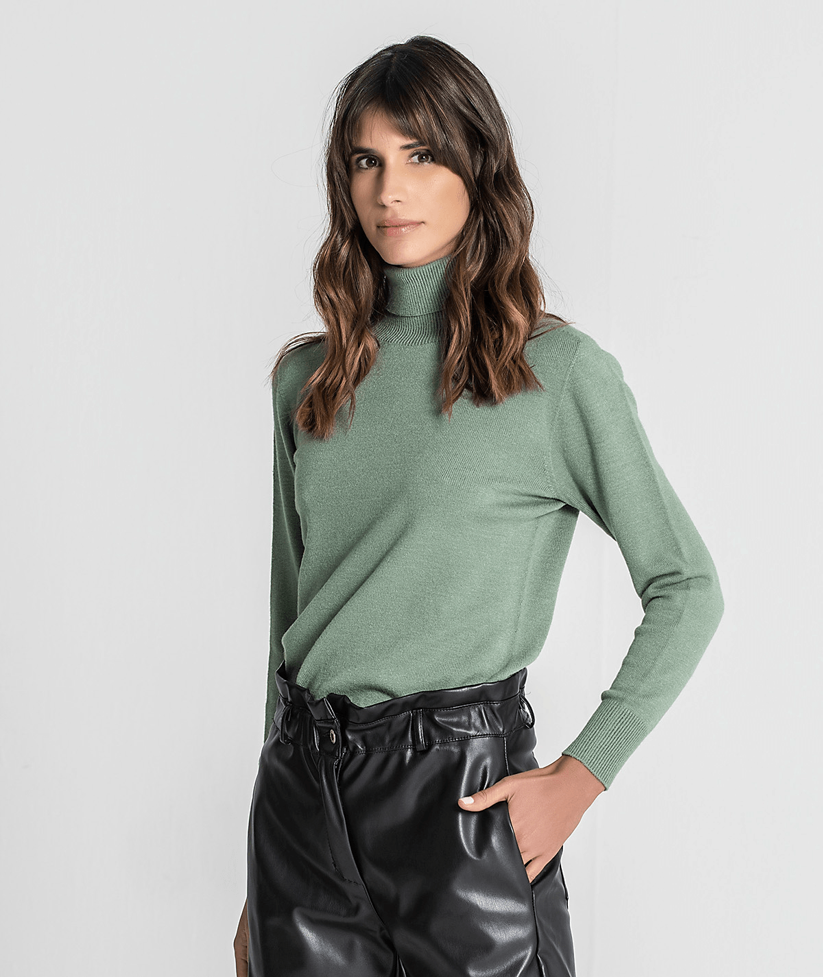 Camisola básica gola alta 3282