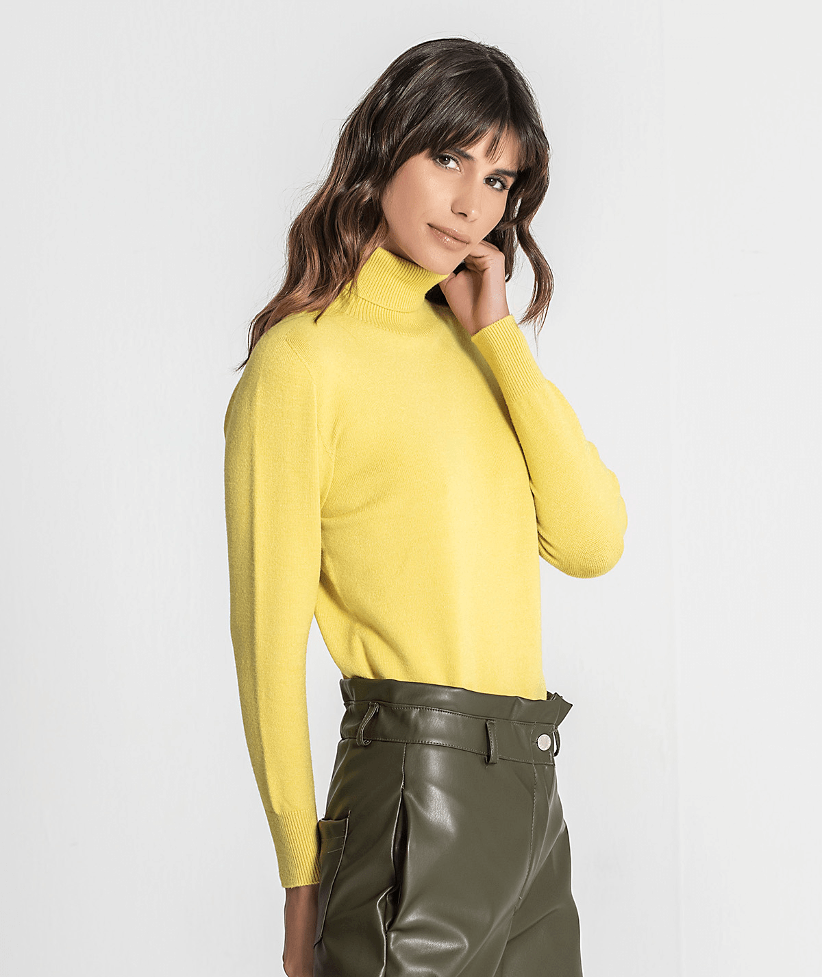 Camisola básica gola alta 3282