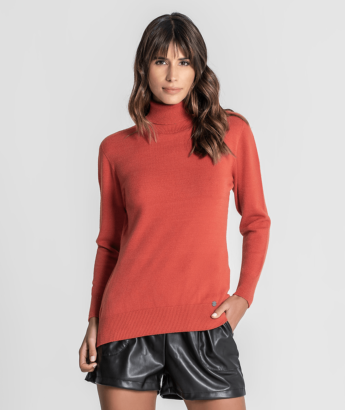 Camisola básica gola alta 3282