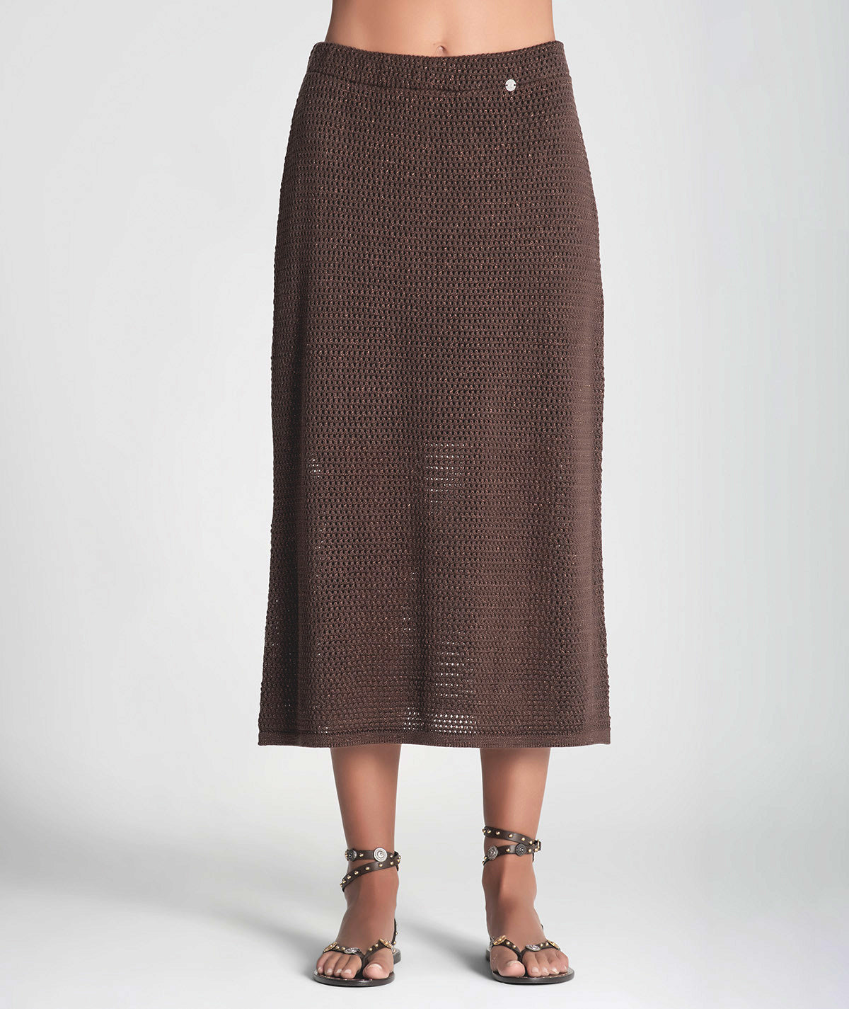 Perforated glitter skirt 3294