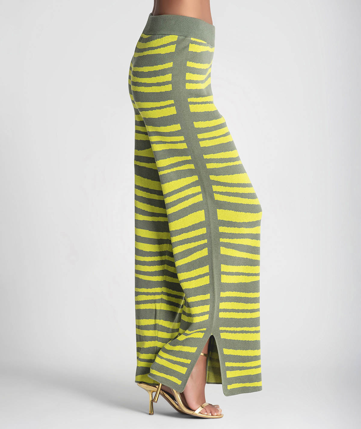 Calças jacquard 3304