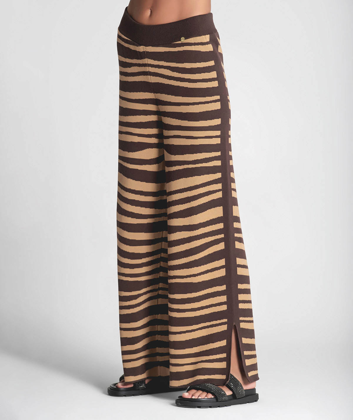 Calças jacquard 3304