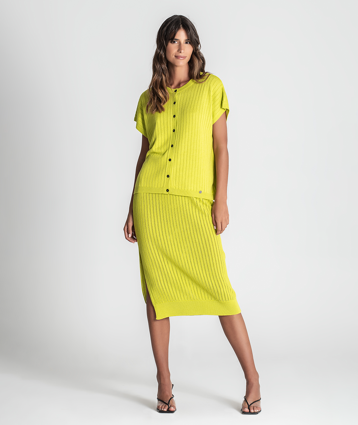 Structured coat with buttons 3305