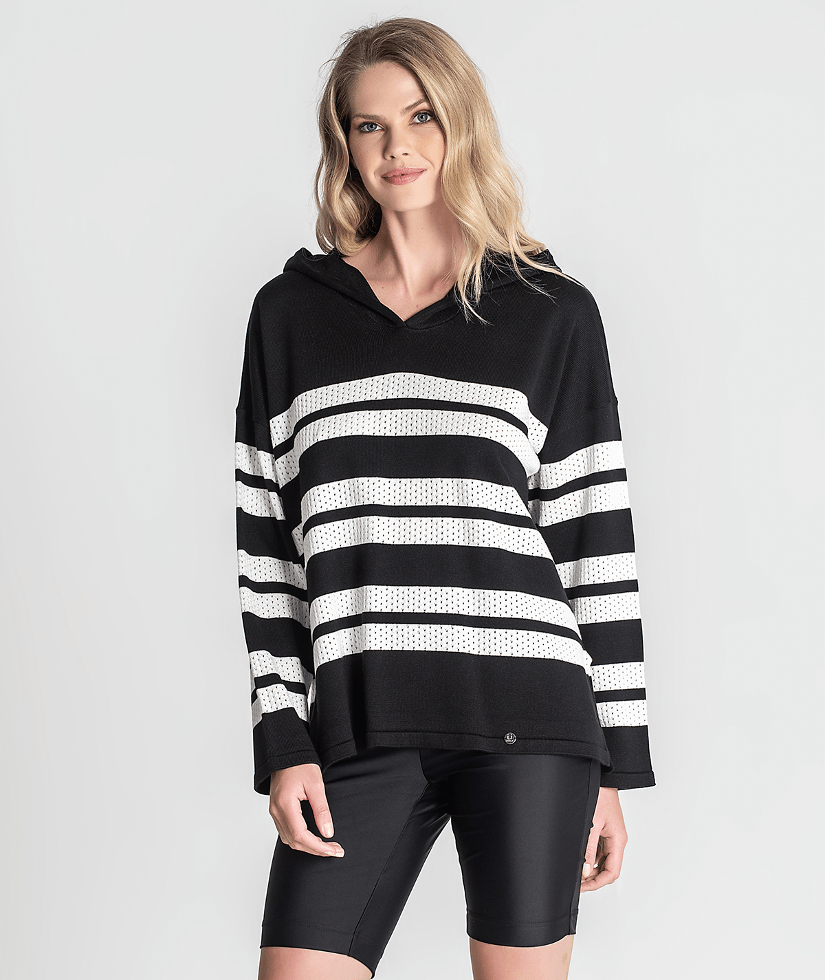 Camisola riscas perfuradas 3329