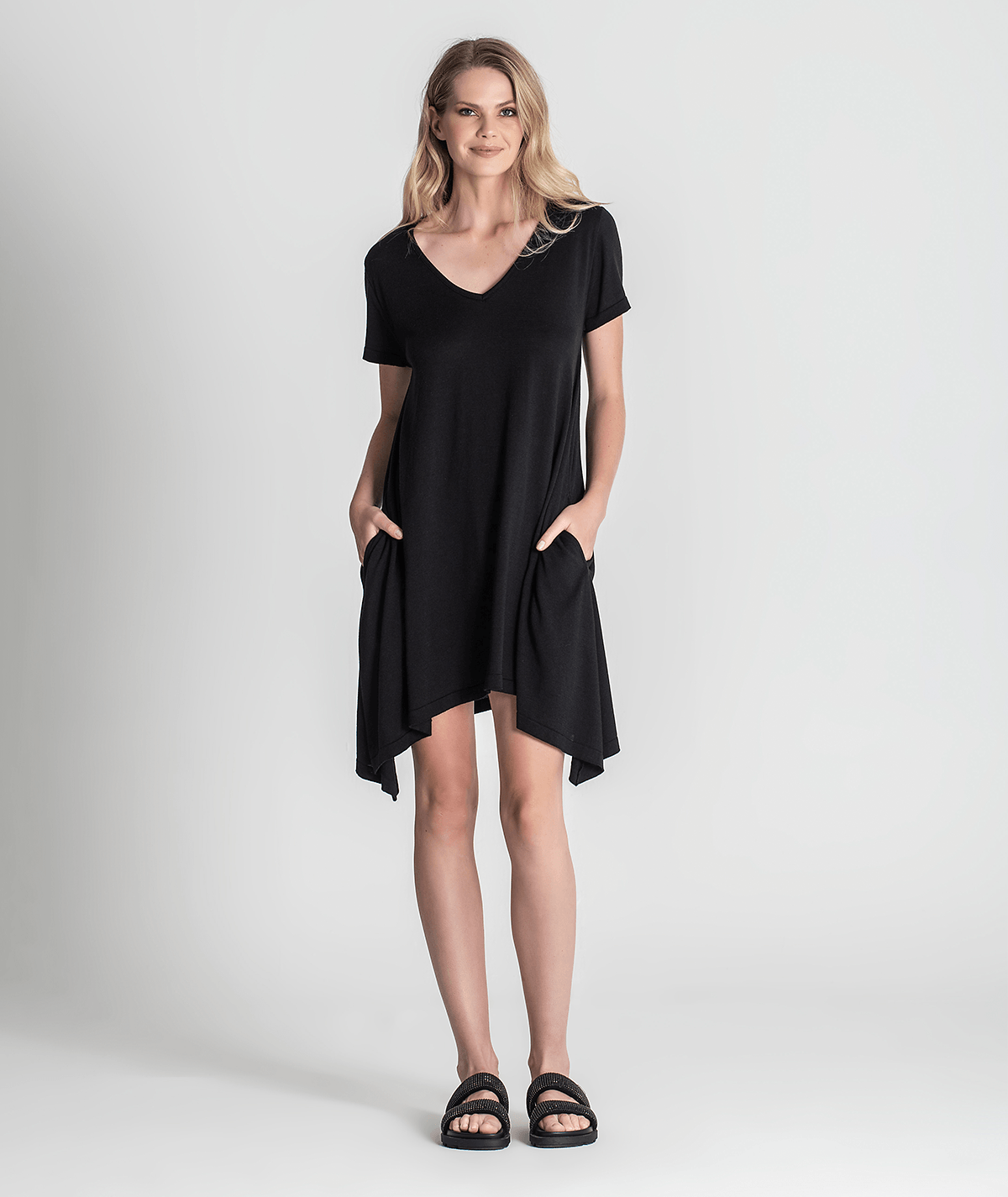 Vestido básico pontas 3333