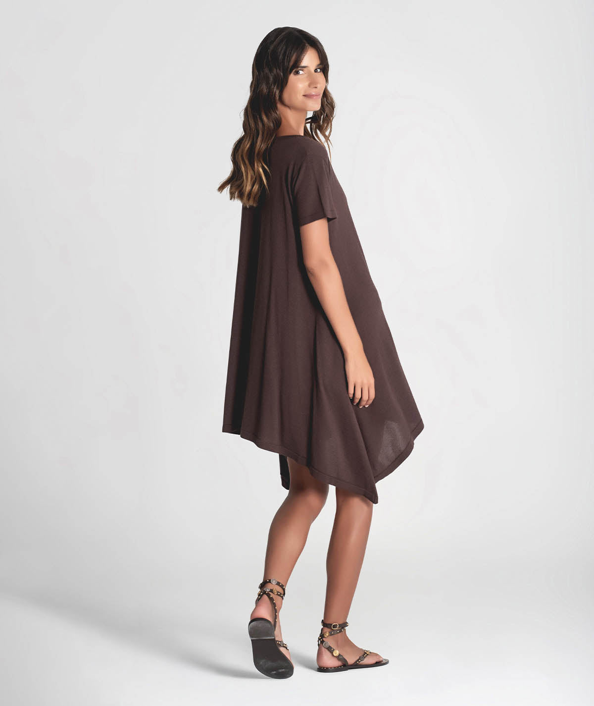 Vestido básico pontas 3333