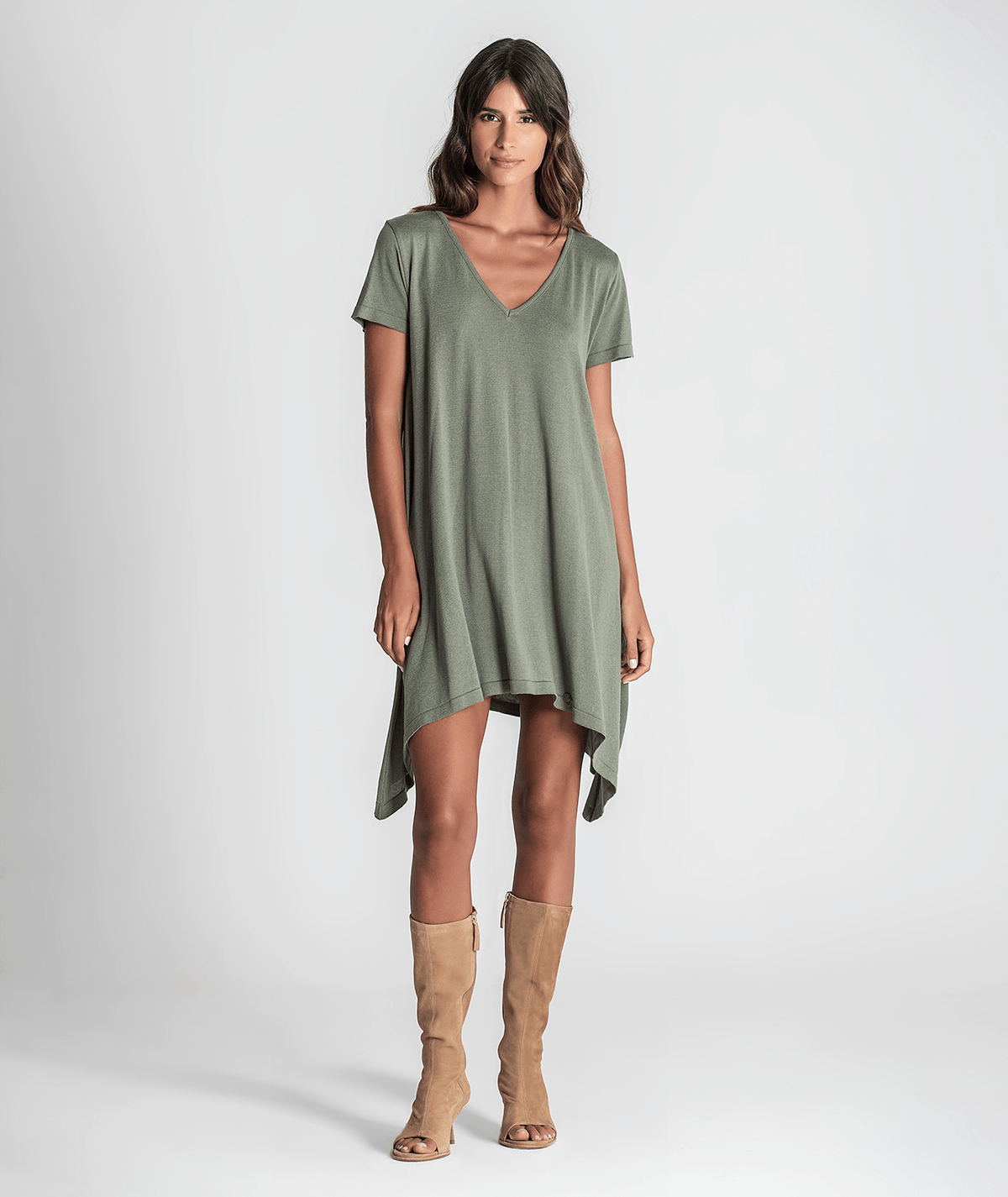 Vestido básico pontas 3333