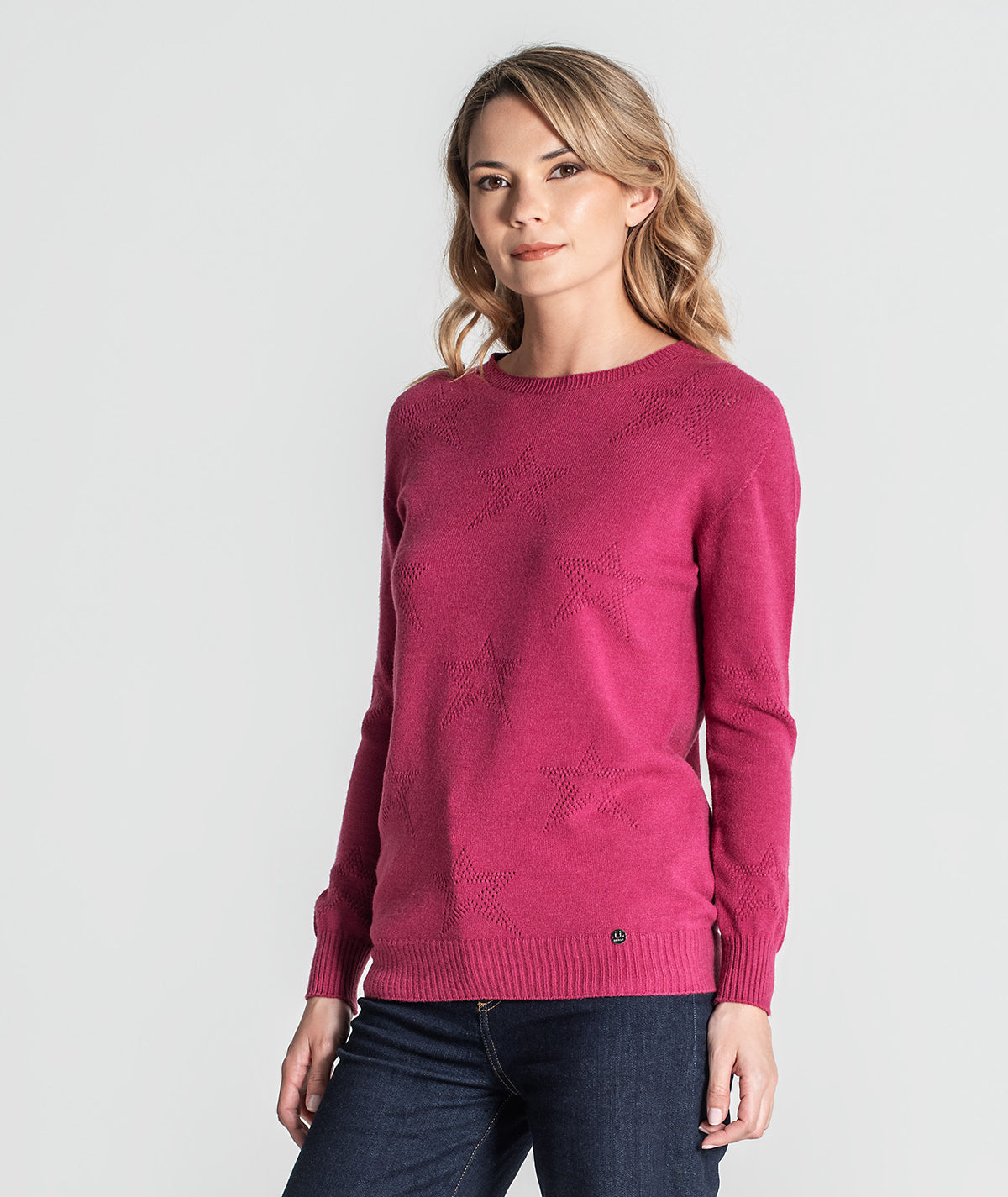 Camisola perfurada estrelas 3344