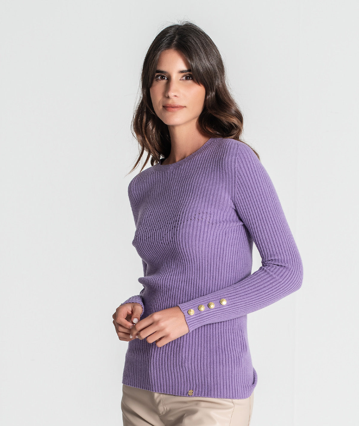 Camisola com perfurado Ruga 3347