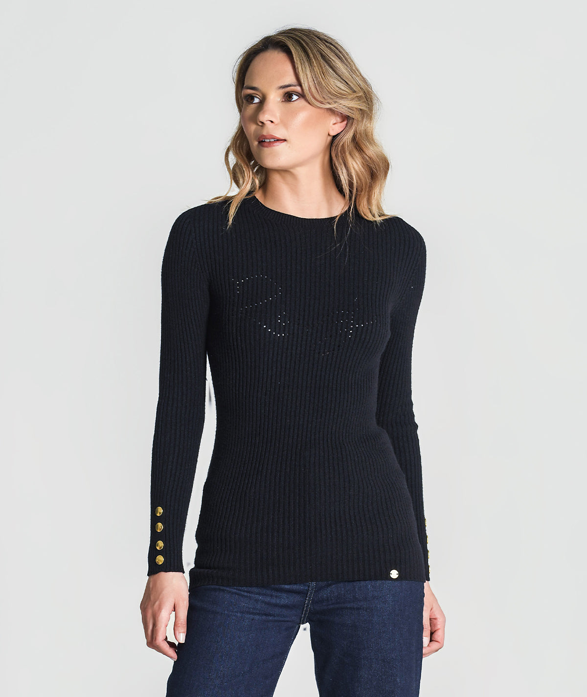 Camisola com perfurado Ruga 3347