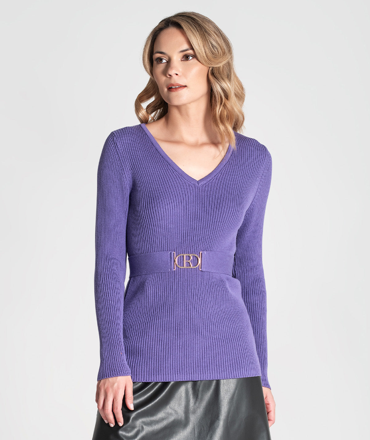 Camisola com cinto 3349