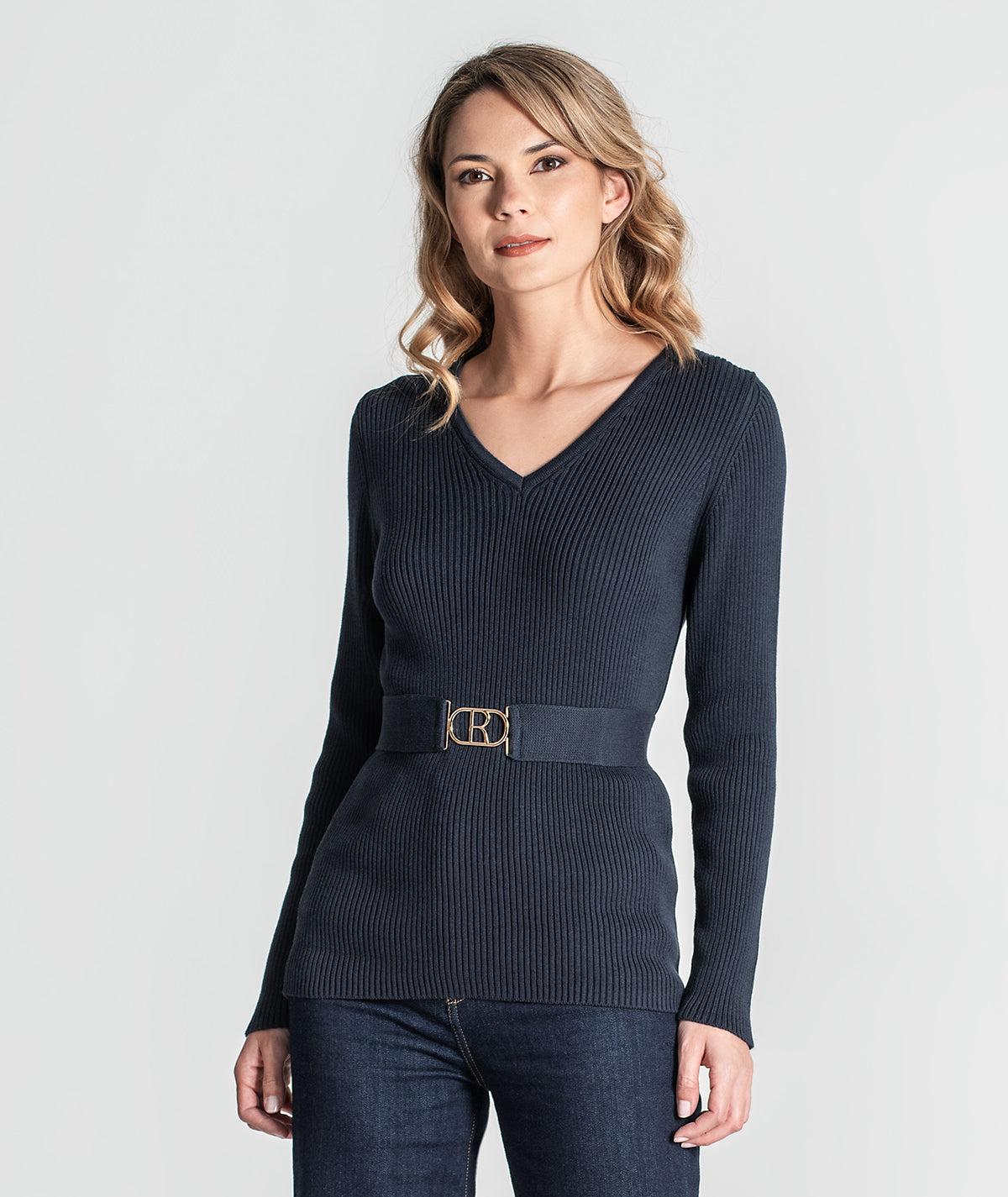 Camisola com cinto 3349