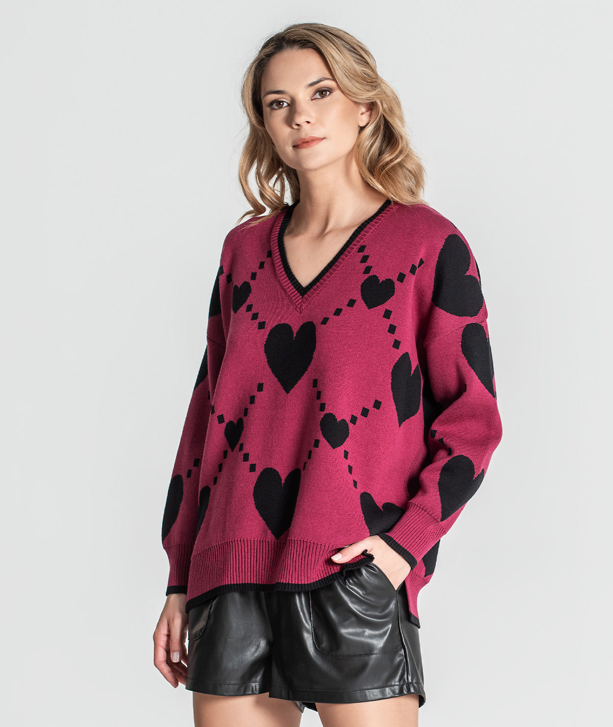 Camisola corações 3363