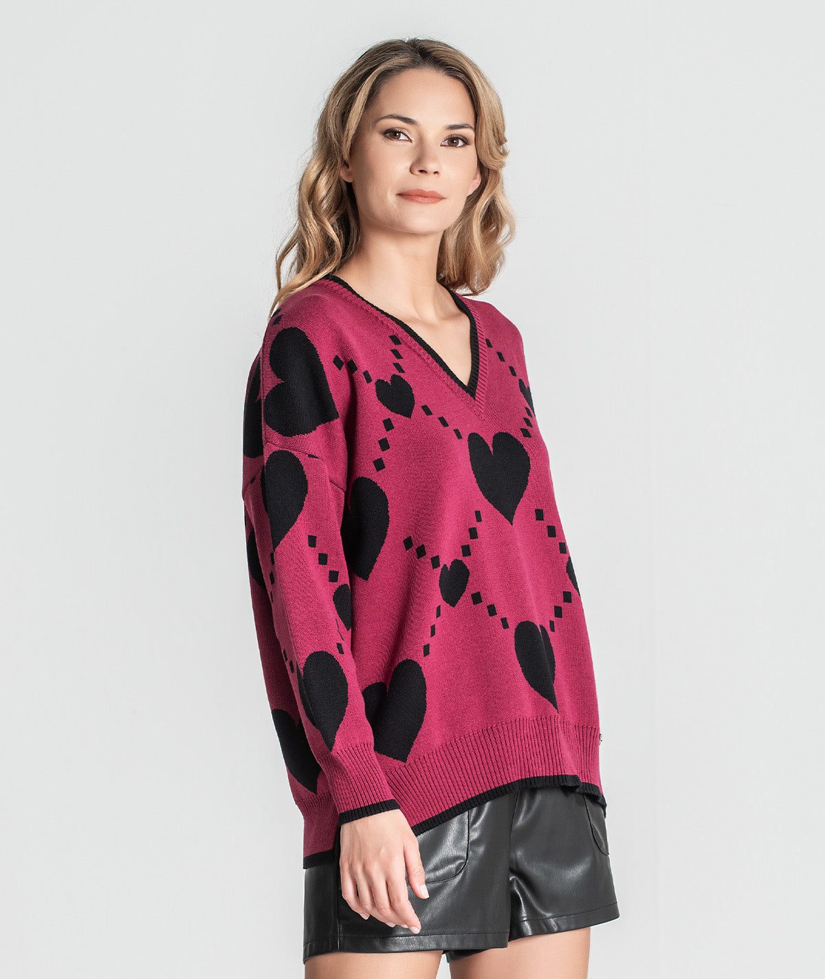 Camisola corações 3363