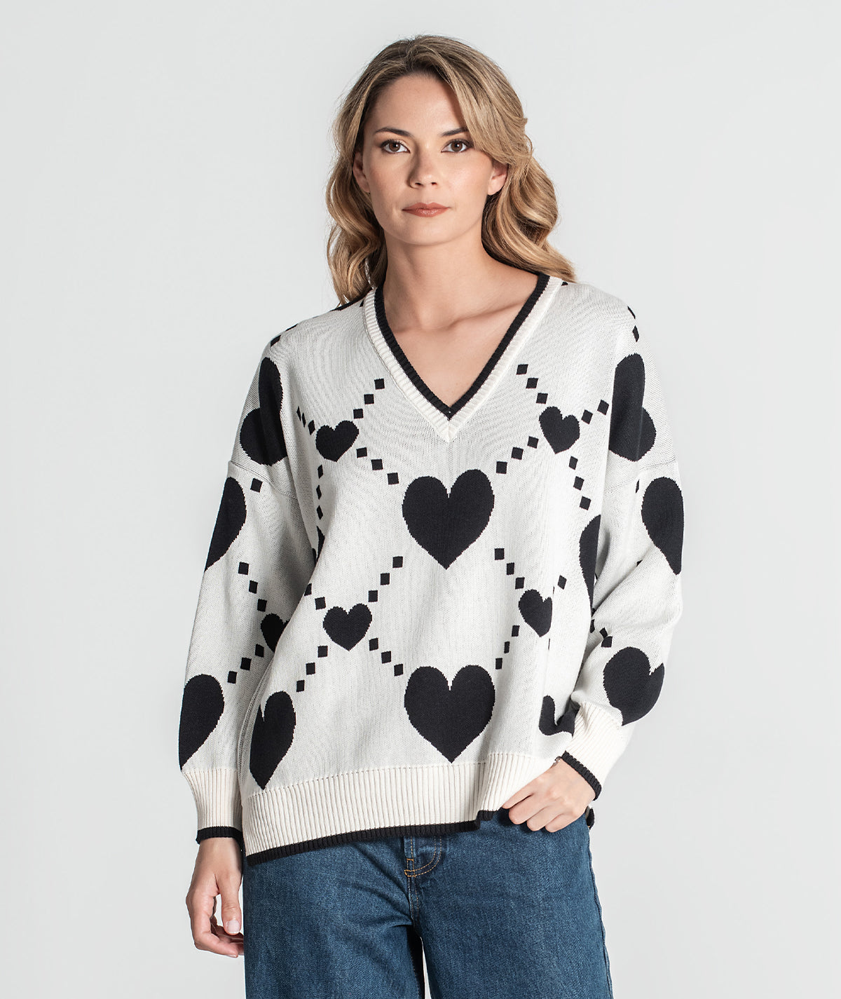 Camisola corações 3363