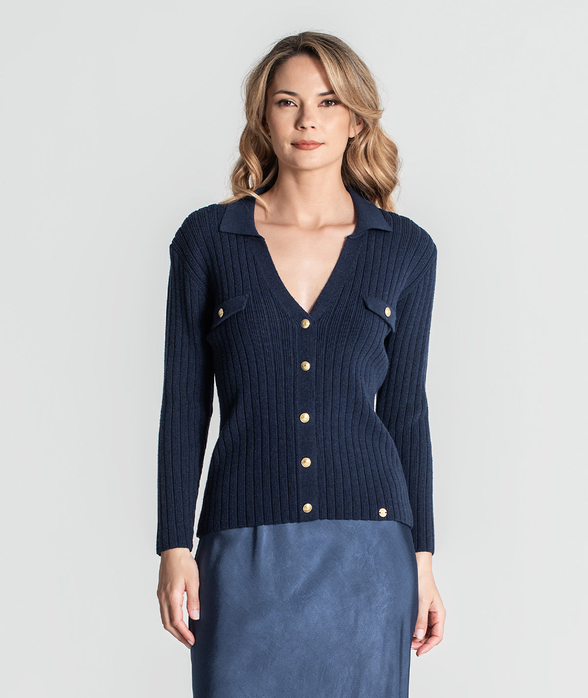 Camisola botões dourados 3367