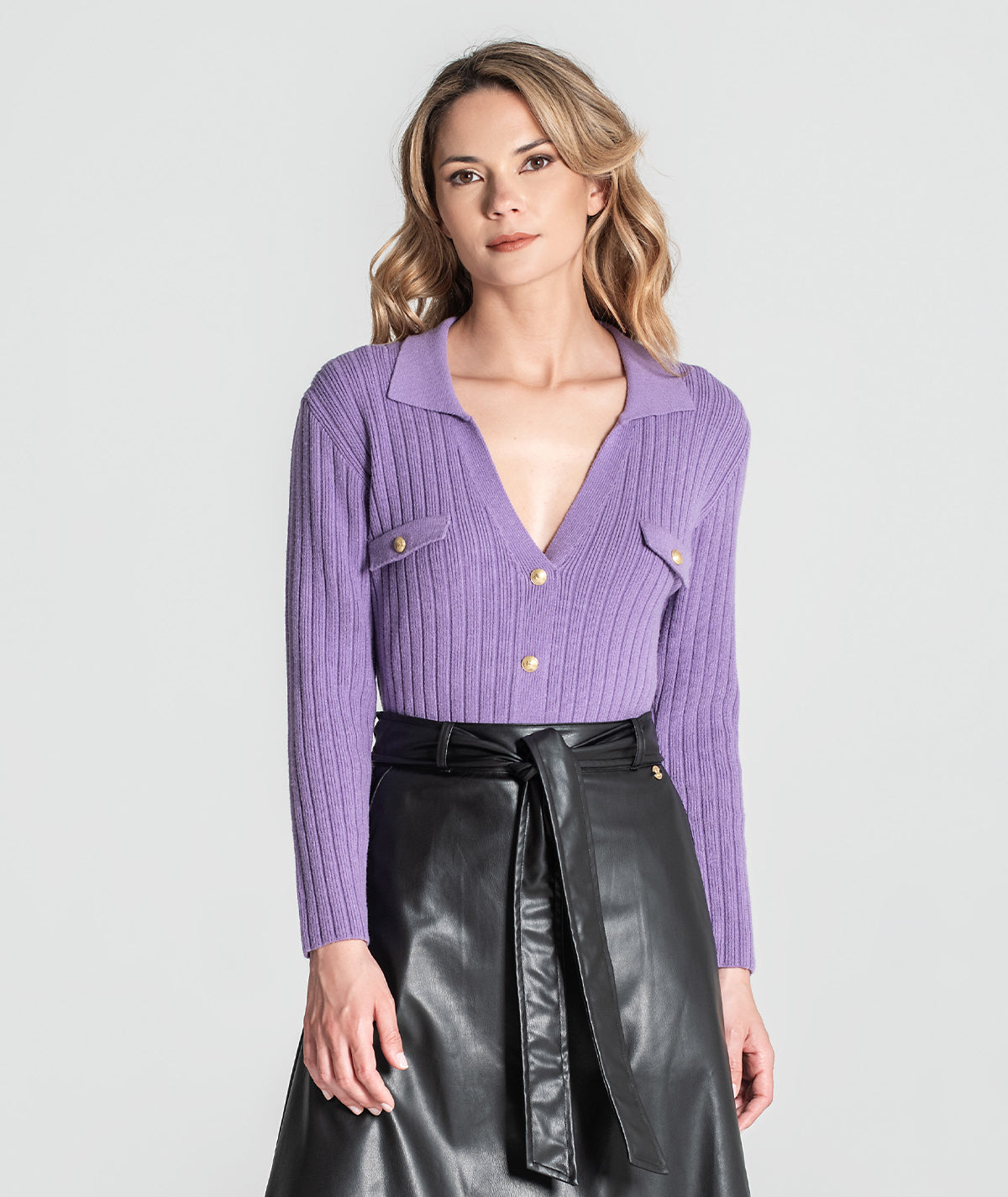 Camisola botões dourados 3367