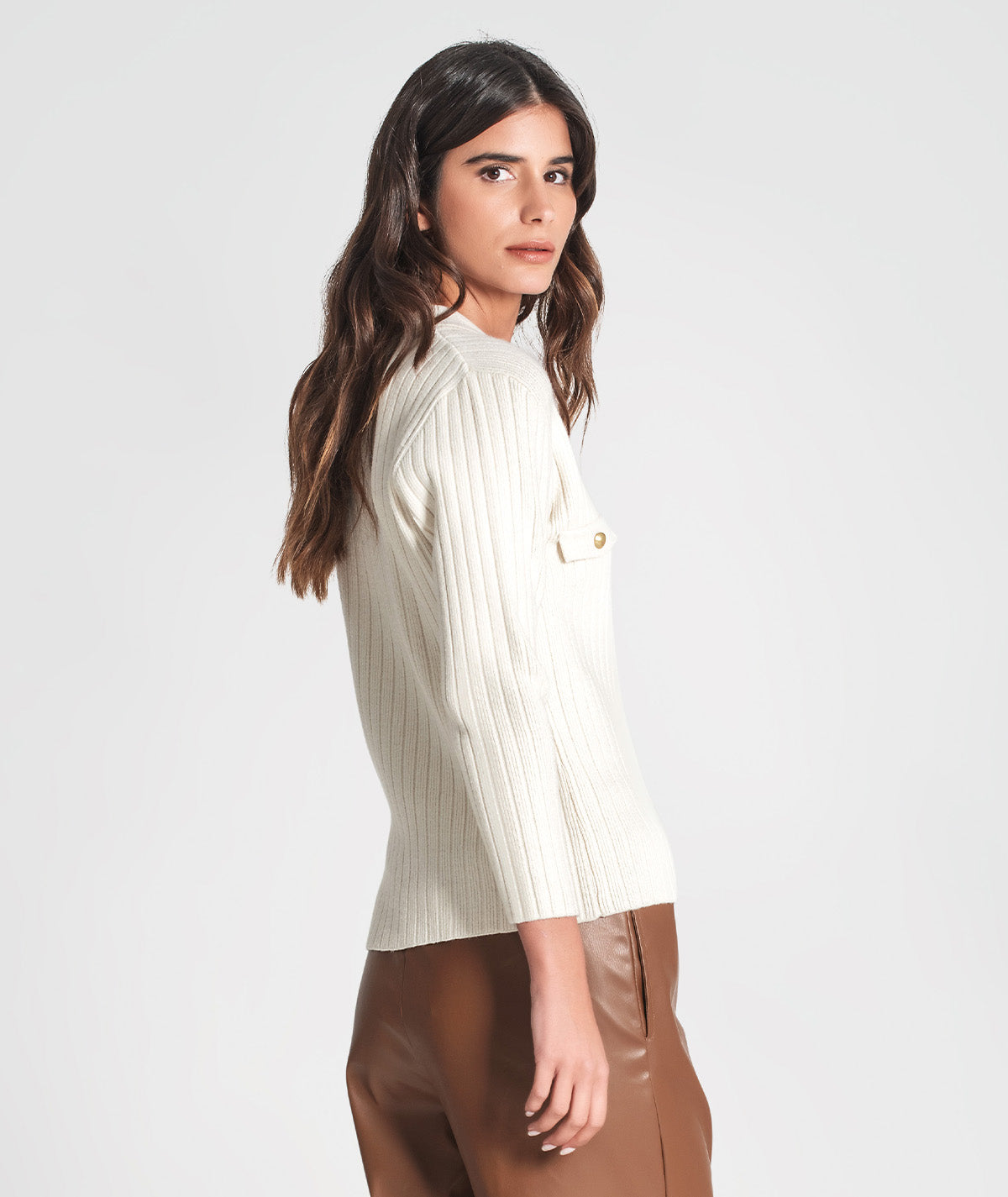 Camisola botões dourados 3367