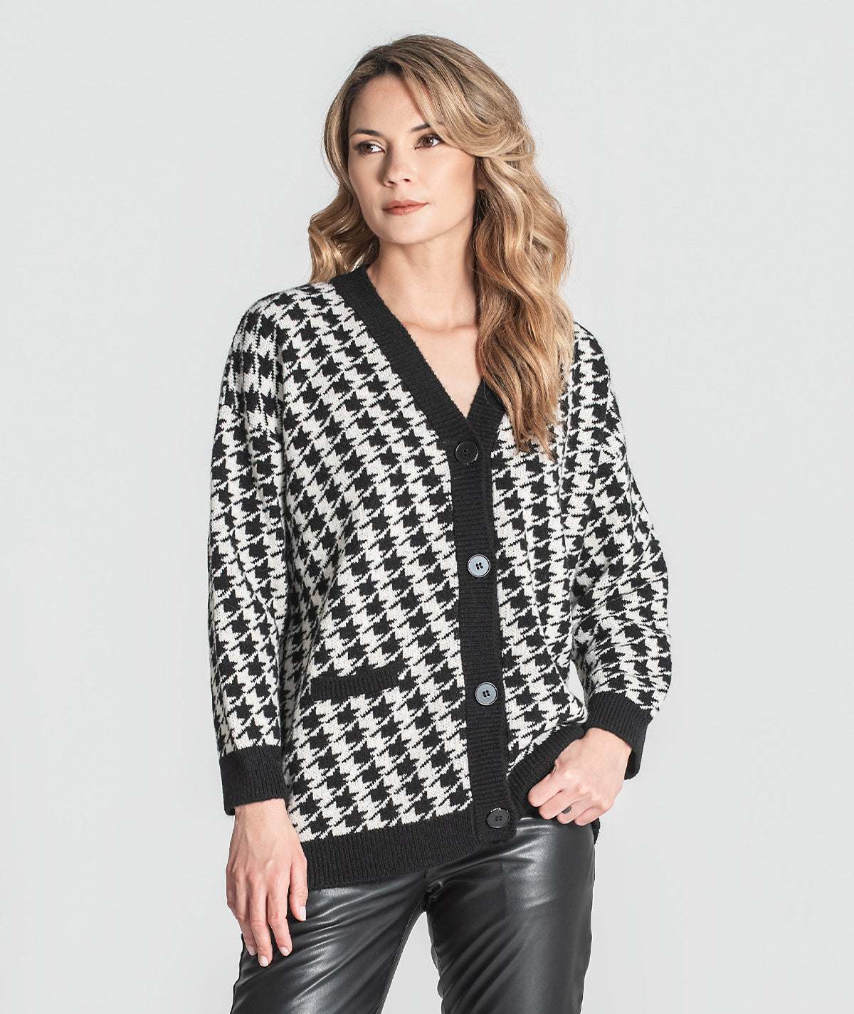 Casaco pied-de-poule 3368