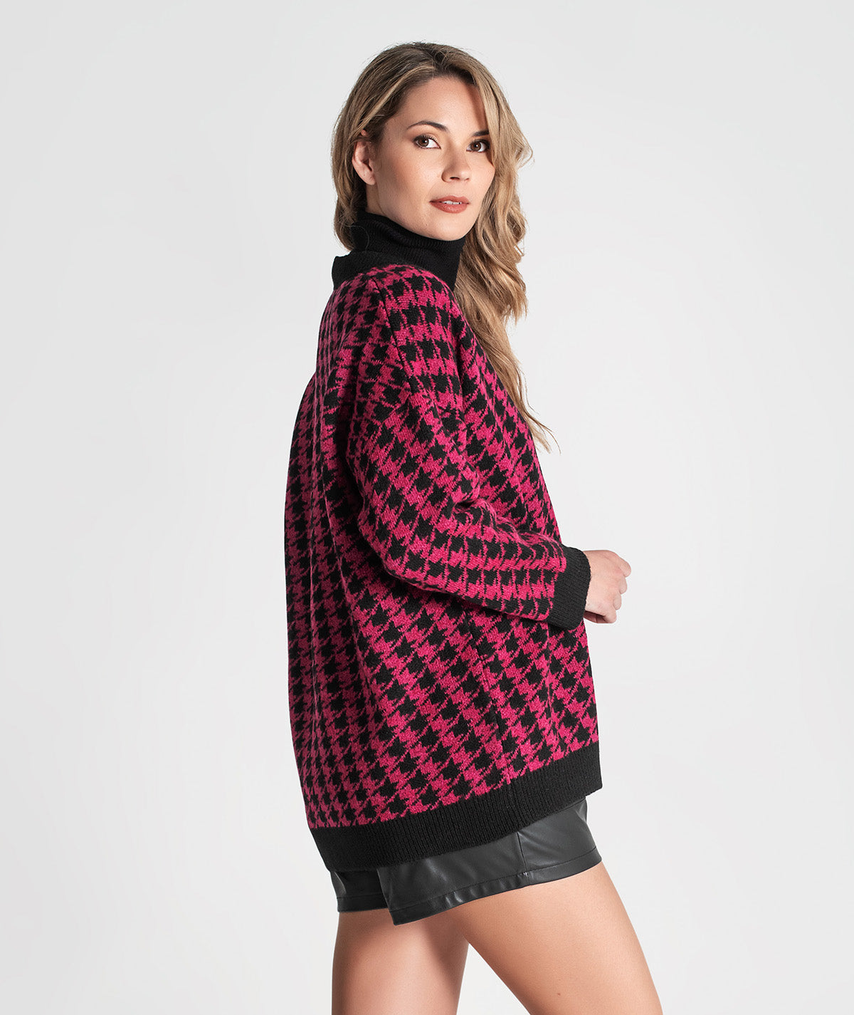 Casaco pied-de-poule 3368