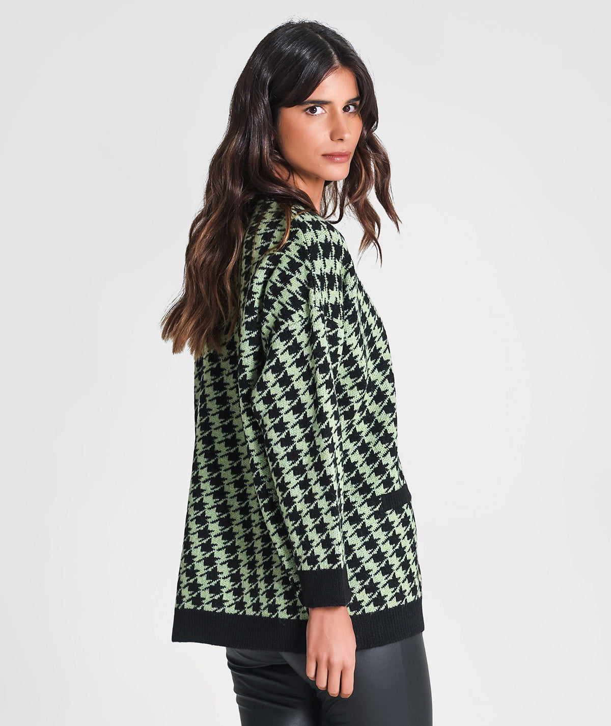 Casaco pied-de-poule 3368